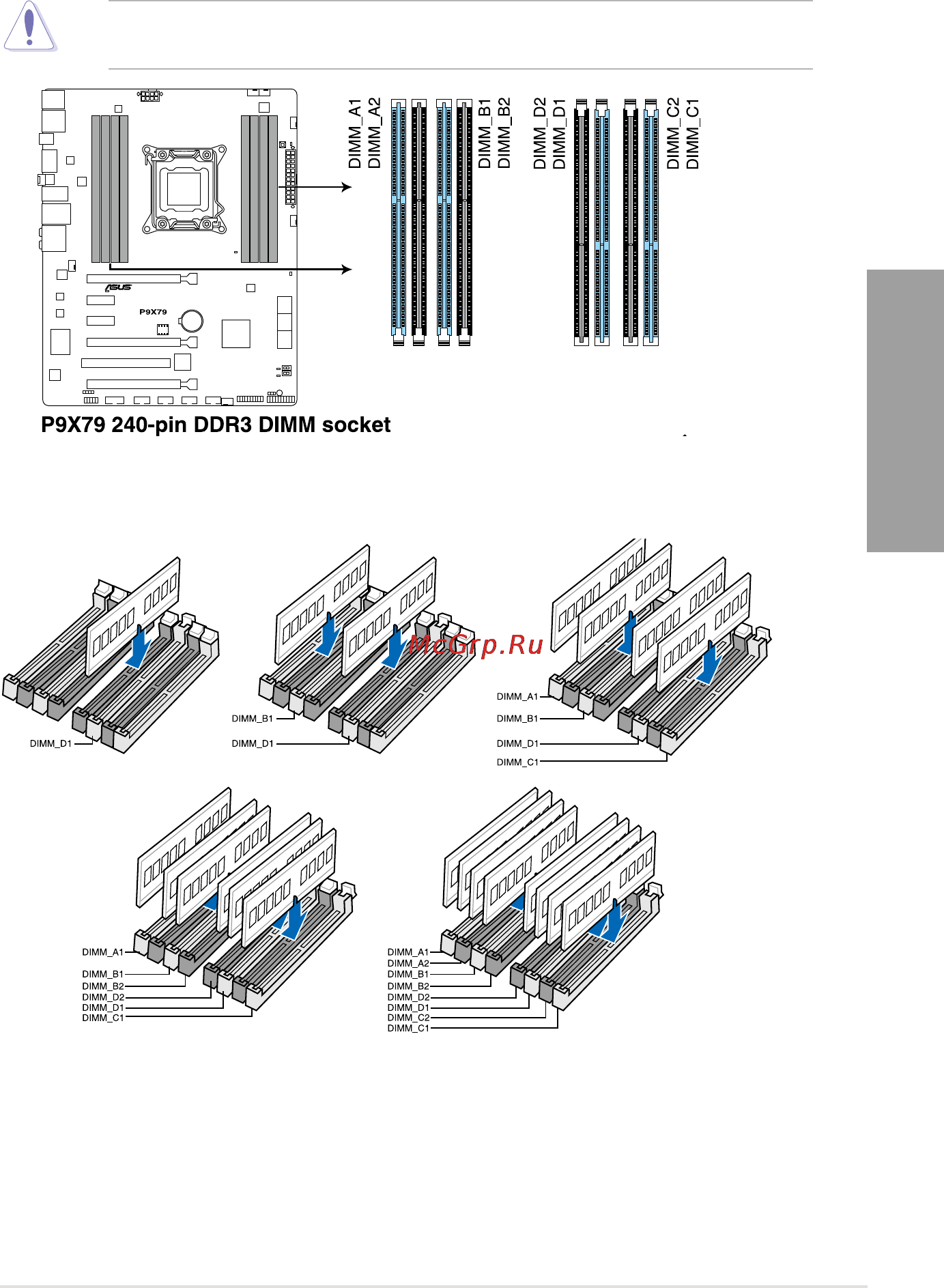 Asus P9X79 [23/156] Chapter 2