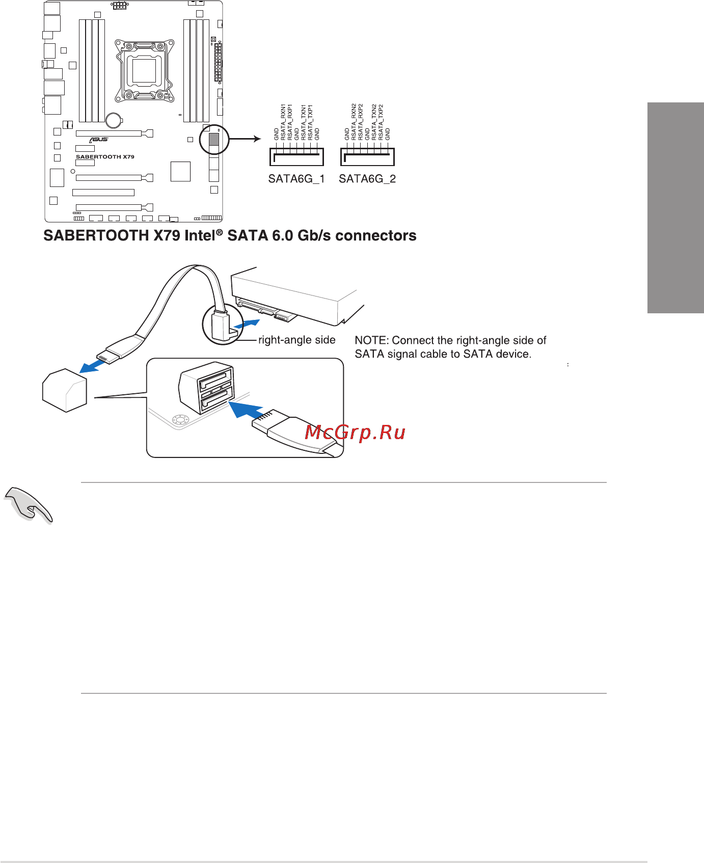 Asus TUF SABERTOOTH X79 [35/148] Internal connectors