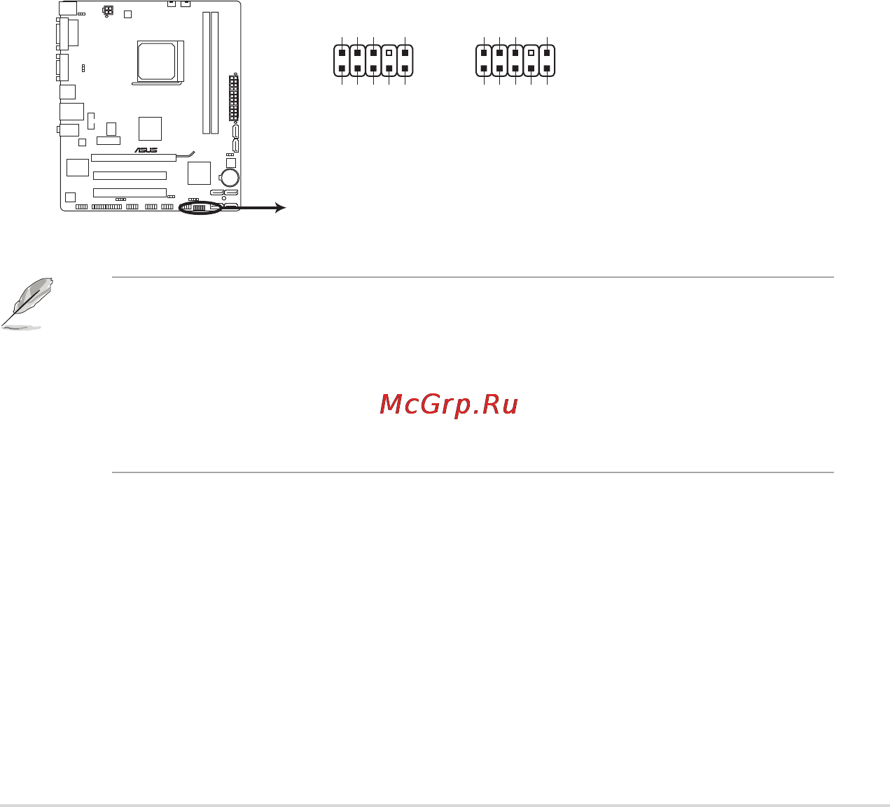 Asus M5A78L-M LE [31/64] Internal connectors