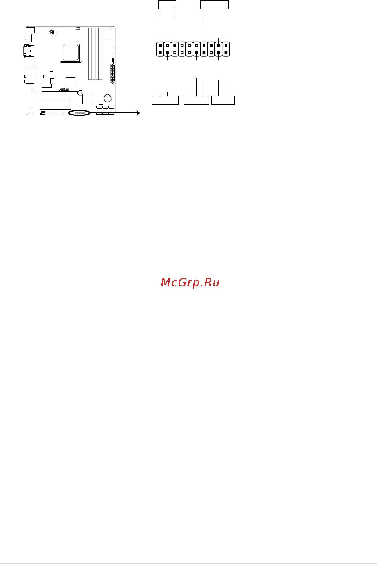 Asus M5A78L-M/USB3 [35/64] M5a78l m usb3 system panel connector