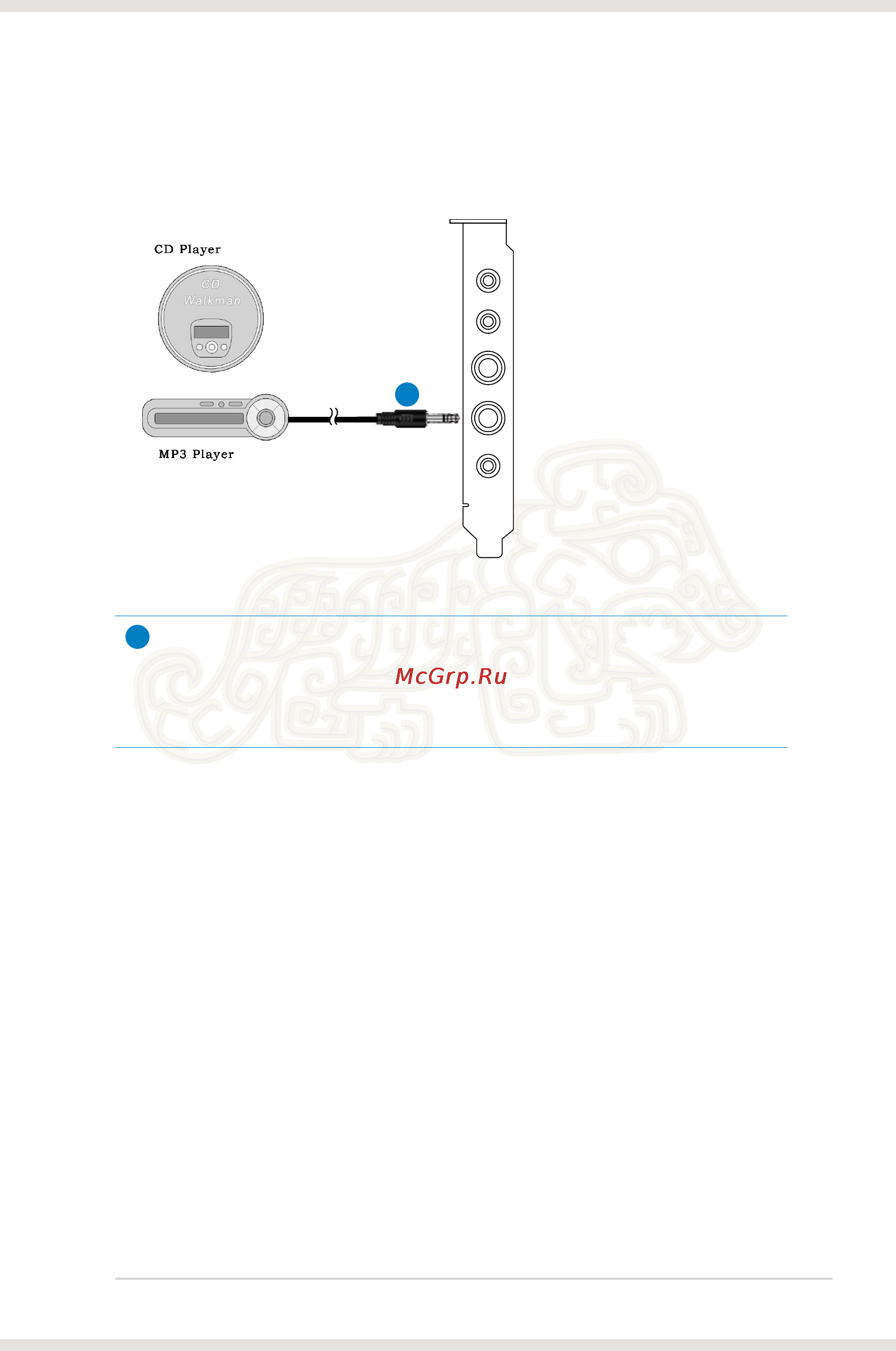 Asus Xonar Essence ST/A [22/53] Connecting line in audio sources