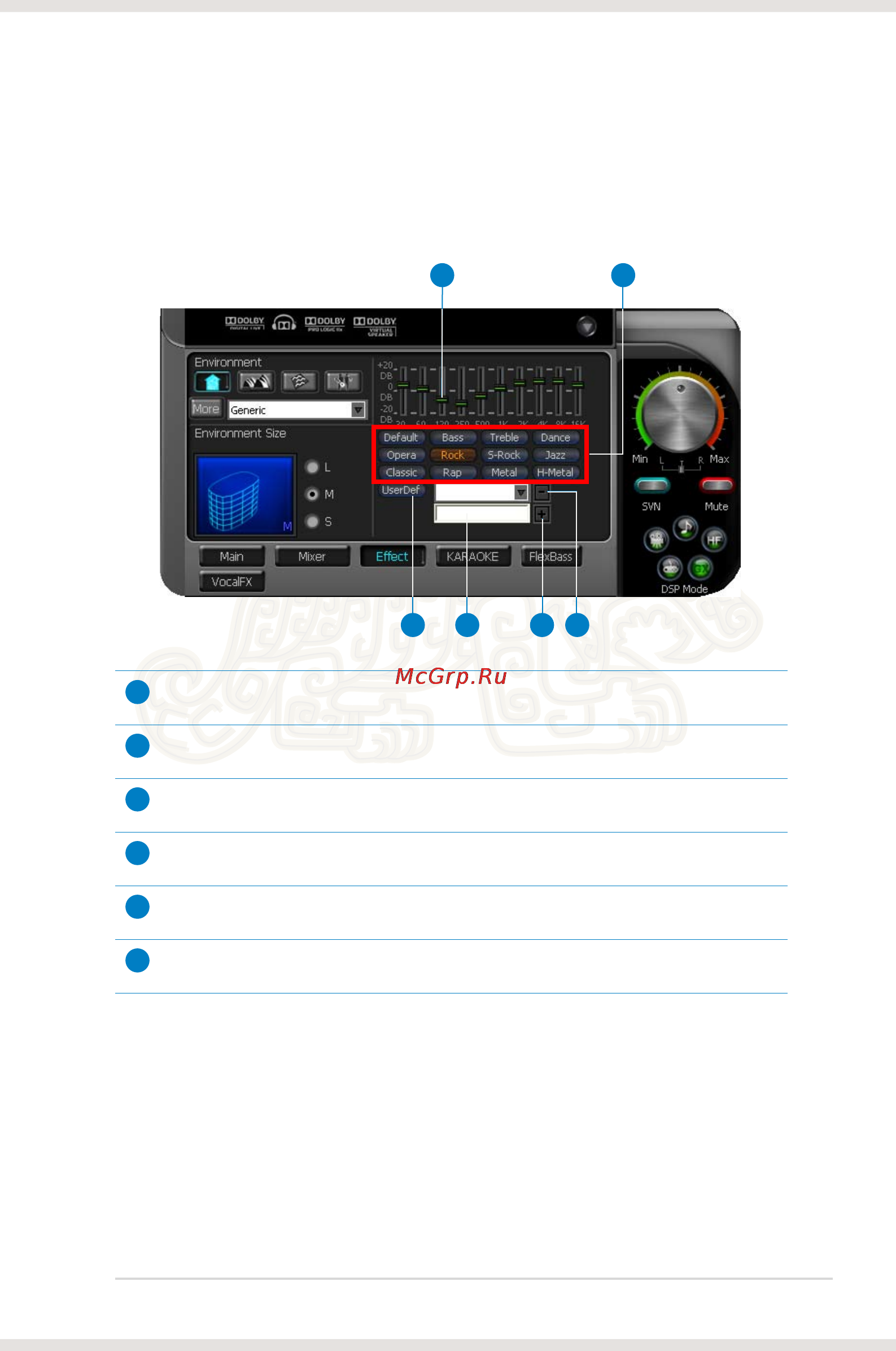 Asus Xonar Essence ST/A [38/53] Band equalizer