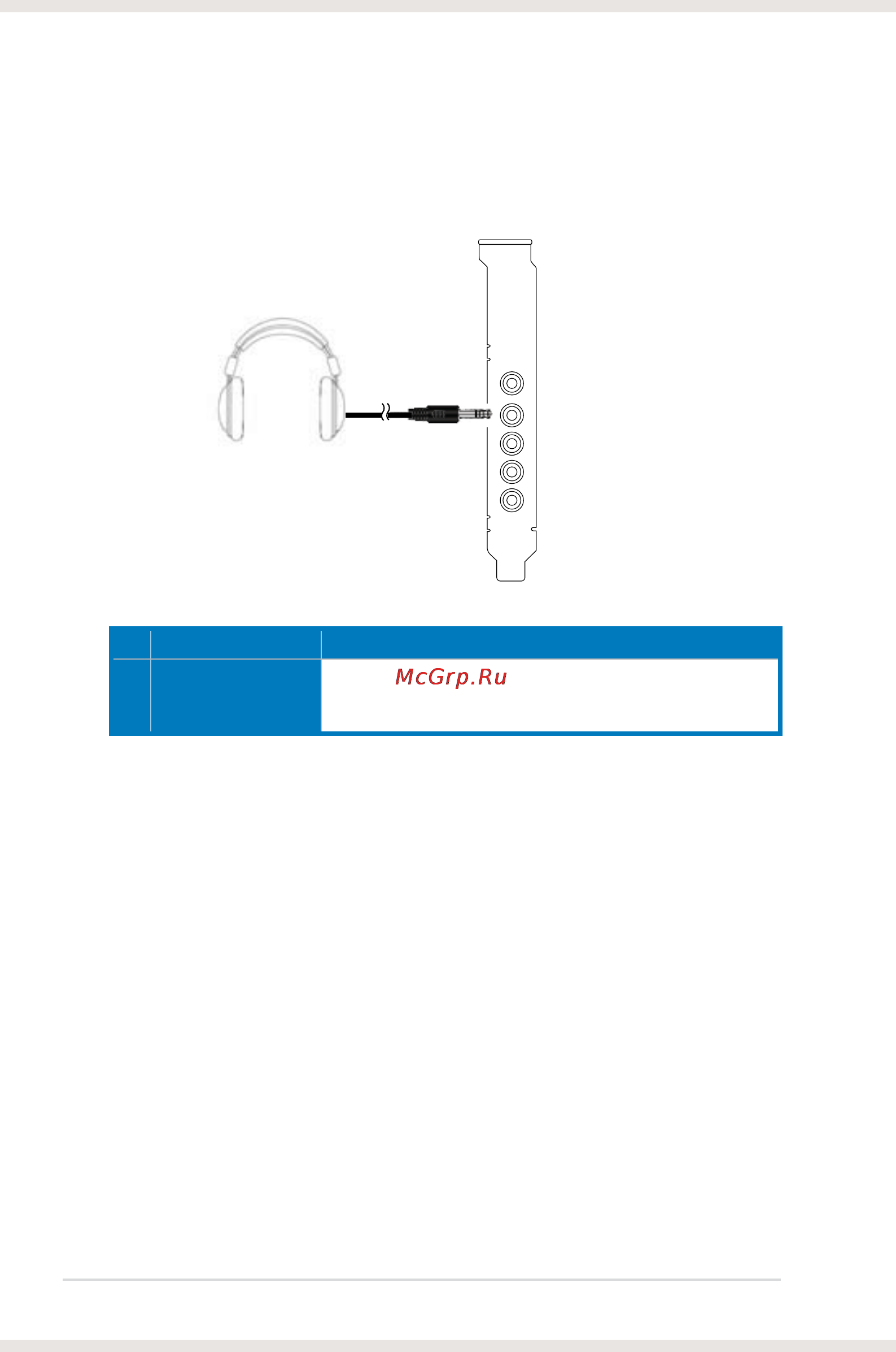 Asus Xonar DS/A [16/54] Connecting stereo headphones