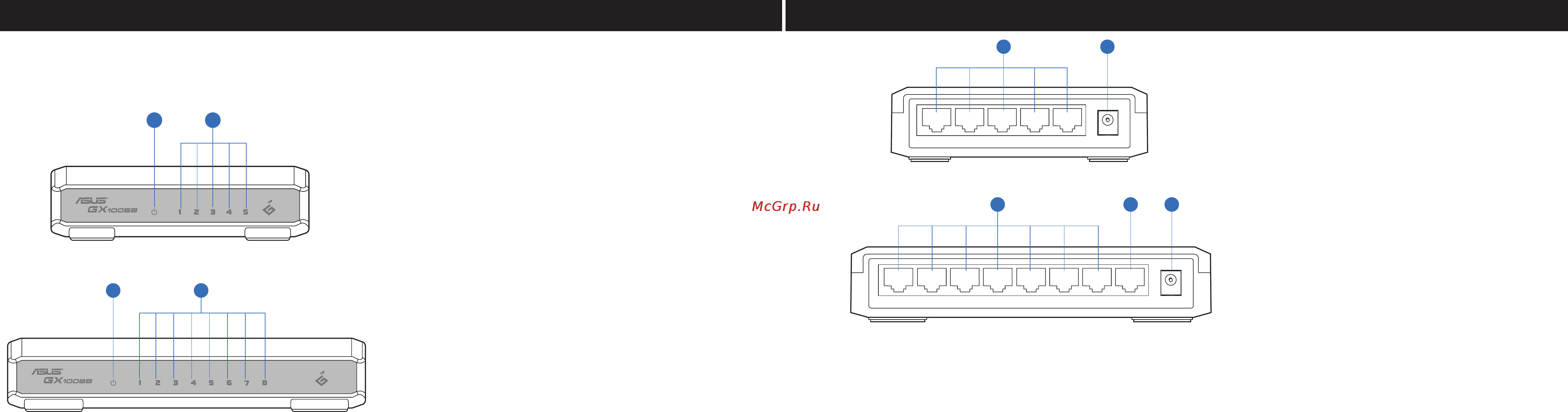 Asus GigaX-1008B [2/2] Pусский
