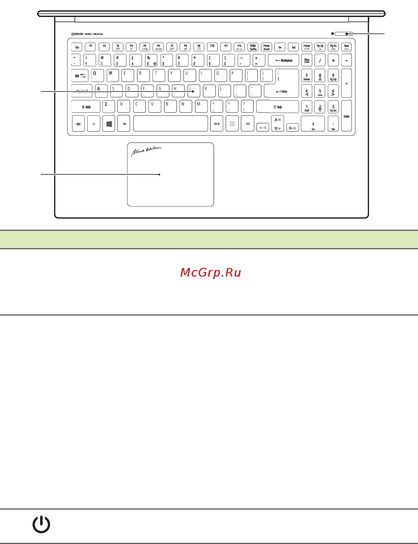 Acer aspire vn7-591g-771j, nx.muyer.002 [10/92] Вид клавиатуры