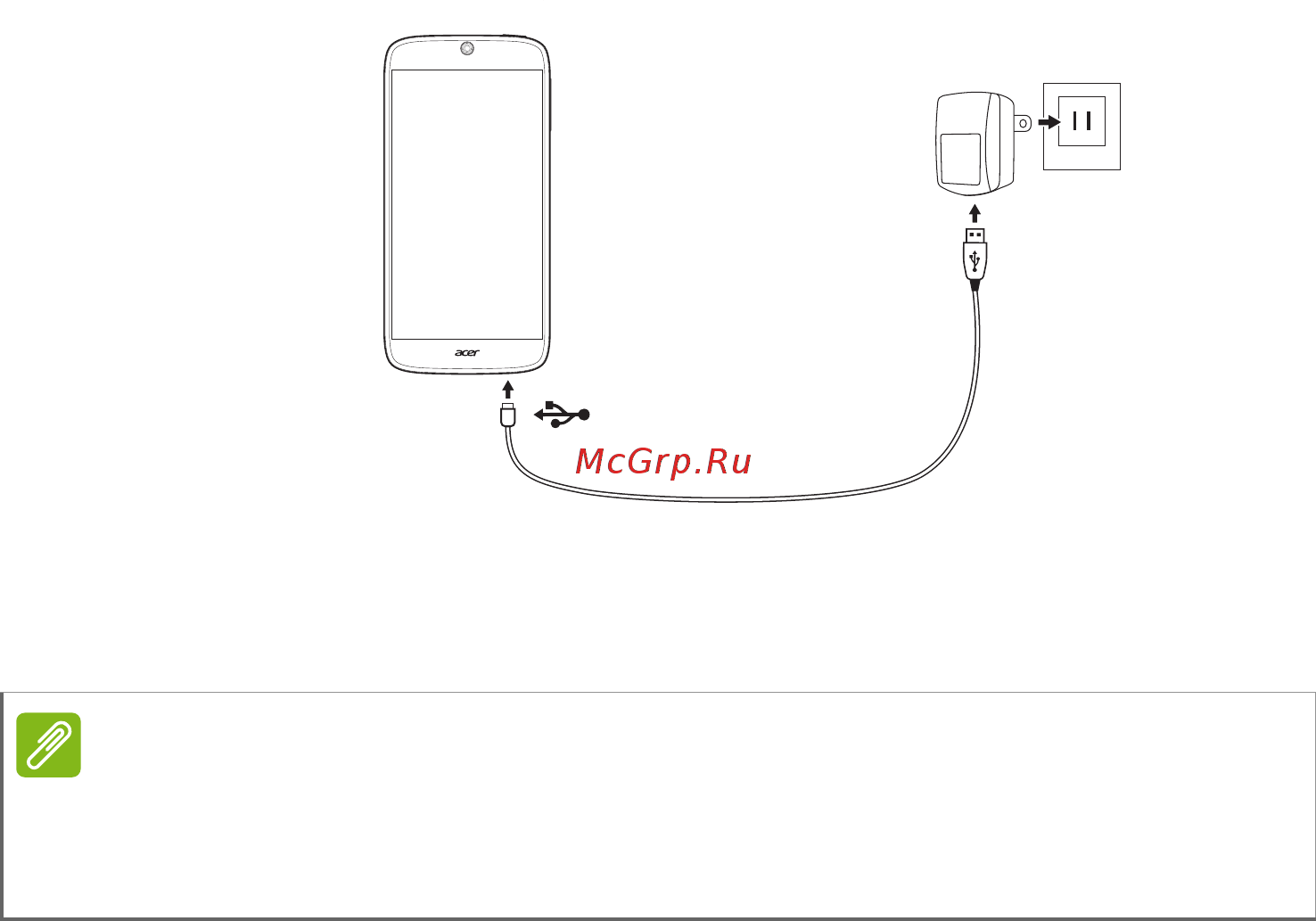 Acer Liquid Jade black [7/87] Зарядка аккумулятора