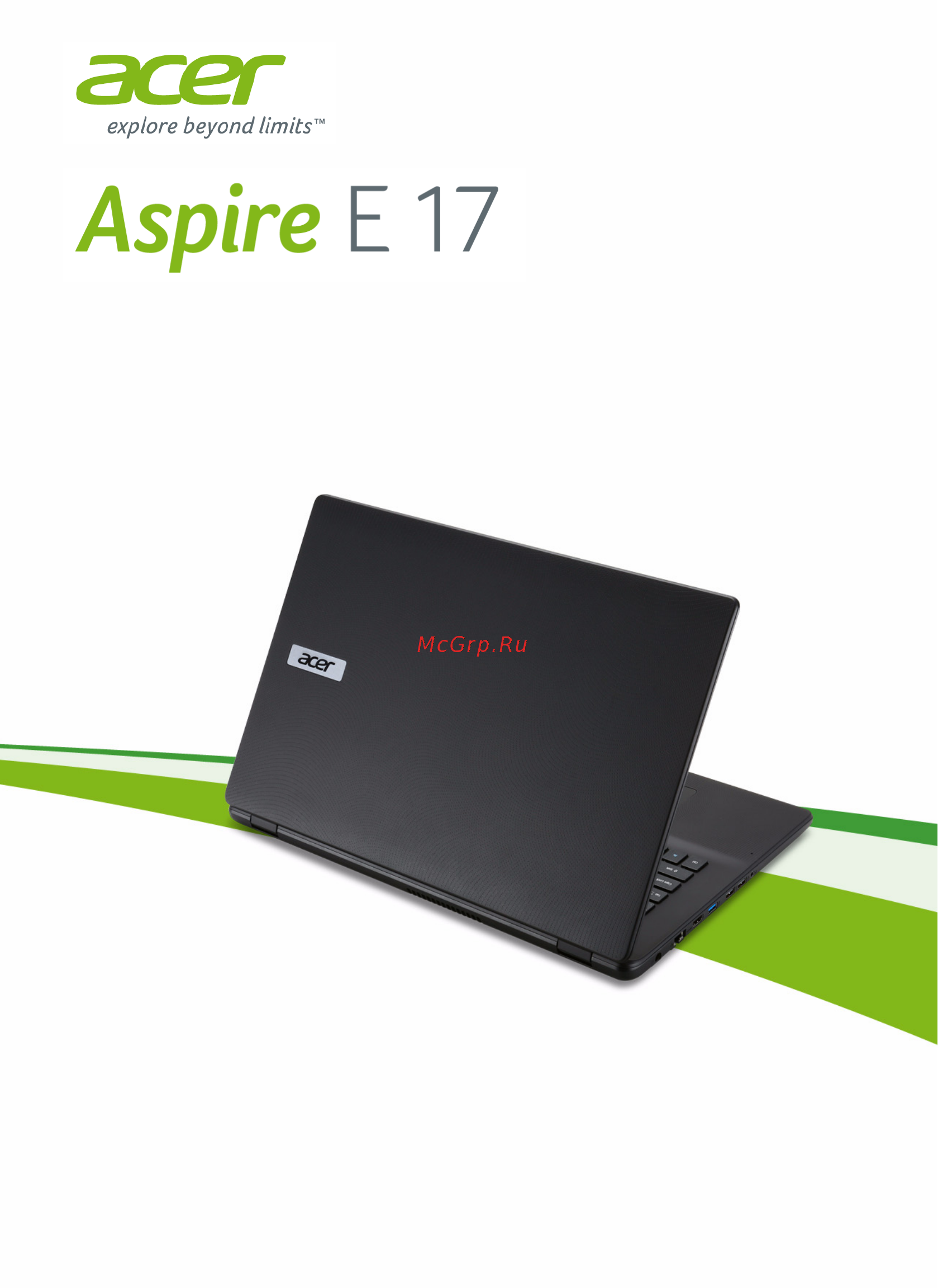 Acer aspire es1-711-p15z, nx.ms2er.006 Инструкция по эксплуатации онлайн