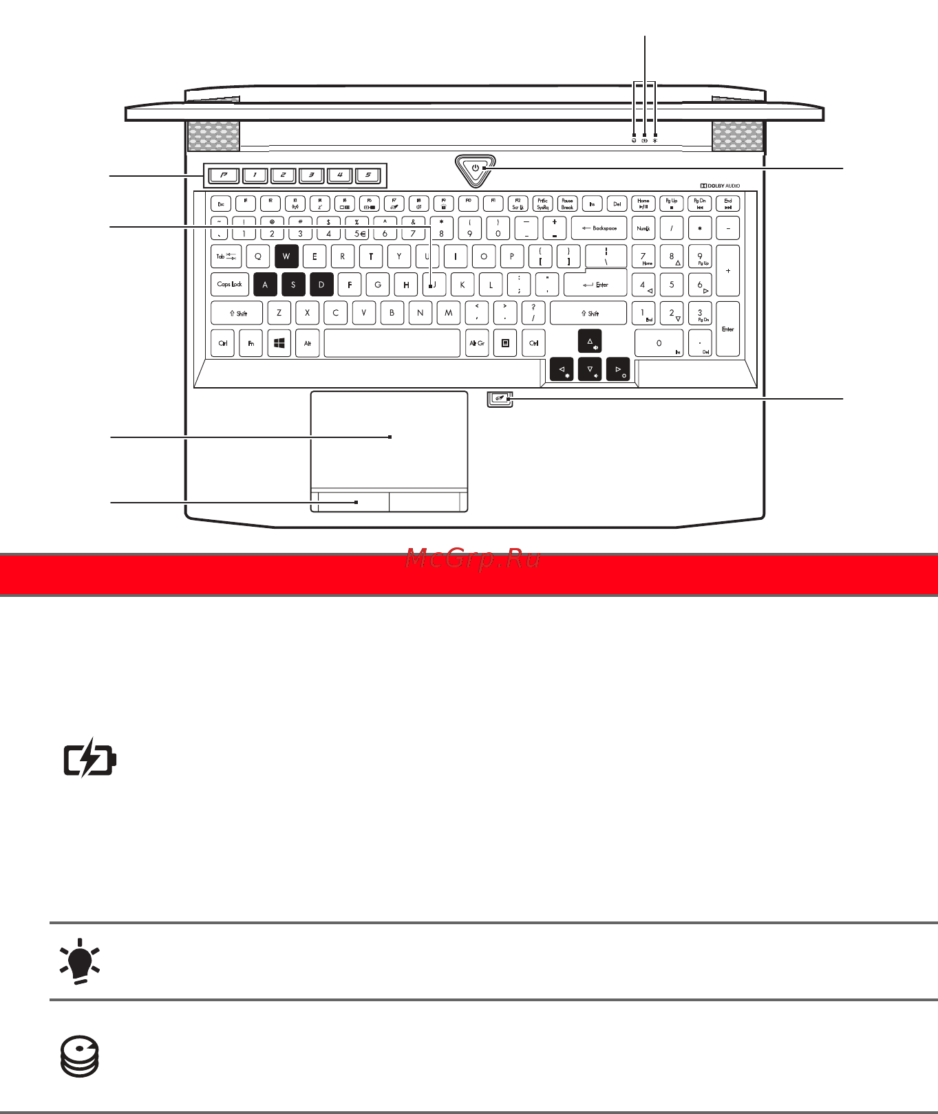 Acer predator g9-591-79ke, nx.q07er.002 [10/102] Вид клавиатуры