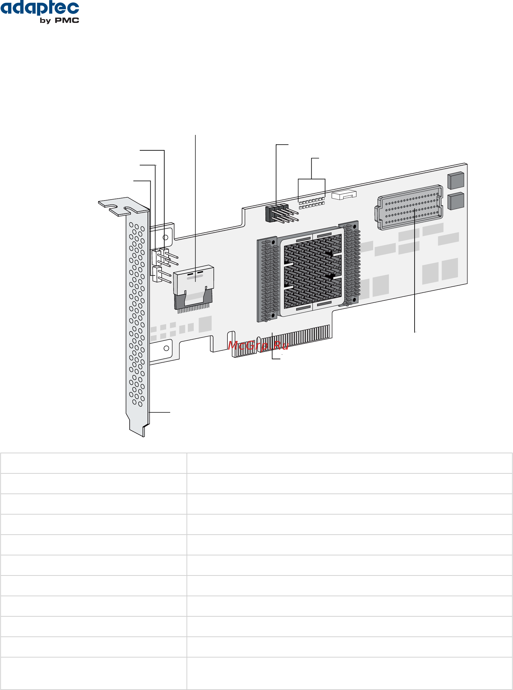 Adaptec asr-81605zq sgl [23/116] About the adaptec raid 6405t