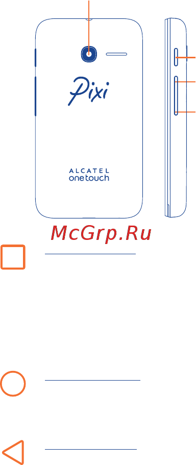 Alcatel ot4009d pixi 3 (2 sim) Инструкция по эксплуатации онлайн [3/44] 149911