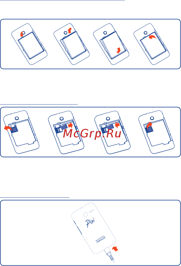 Alcatel ot4009d pixi 3 (2 sim) Инструкция по эксплуатации онлайн [6/44] 149911