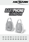 Ansmann babyphone london, до 150 м Инструкция по эксплуатации