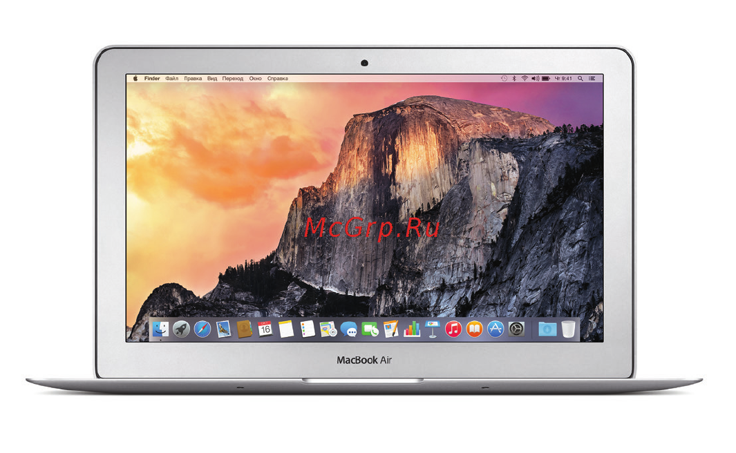 Apple MacBook Air 11 Early 2015 MJVP2 256Gb Инструкция по эксплуатации онлайн [2/6] 751319