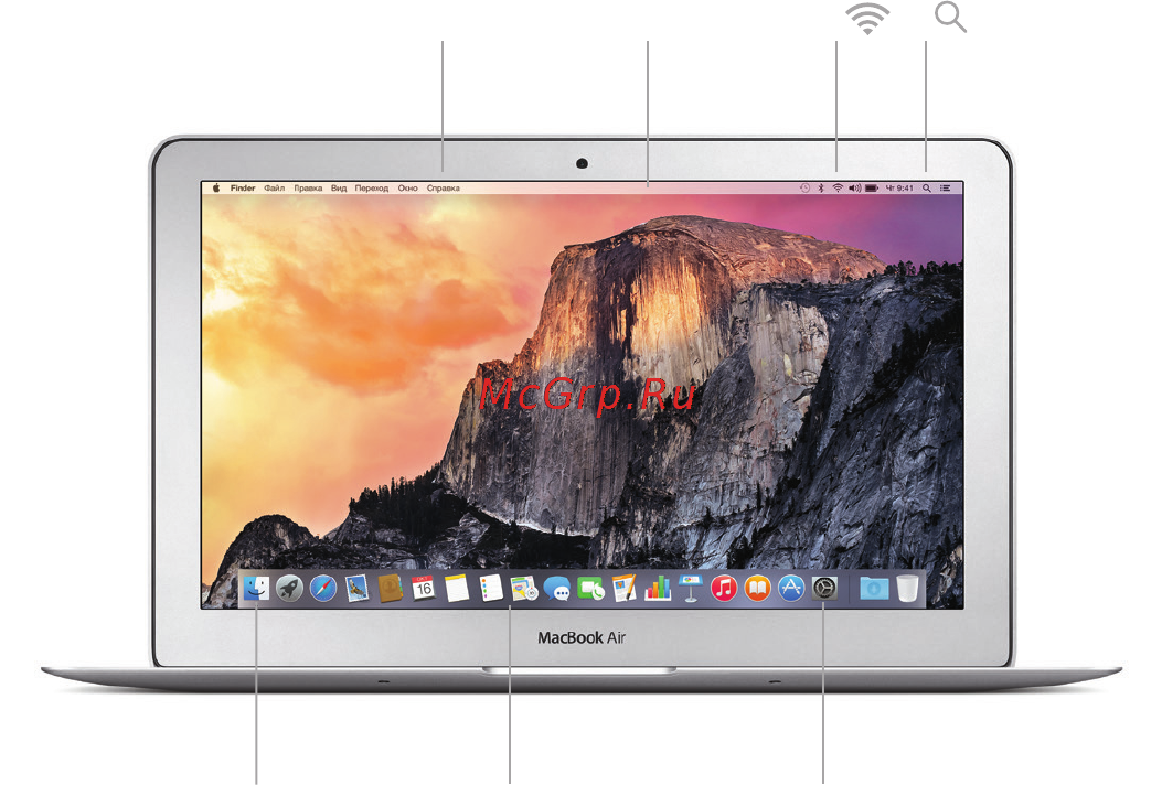 Apple macbook air, mjvm2ru/a Инструкция по эксплуатации онлайн [4/6] 149953