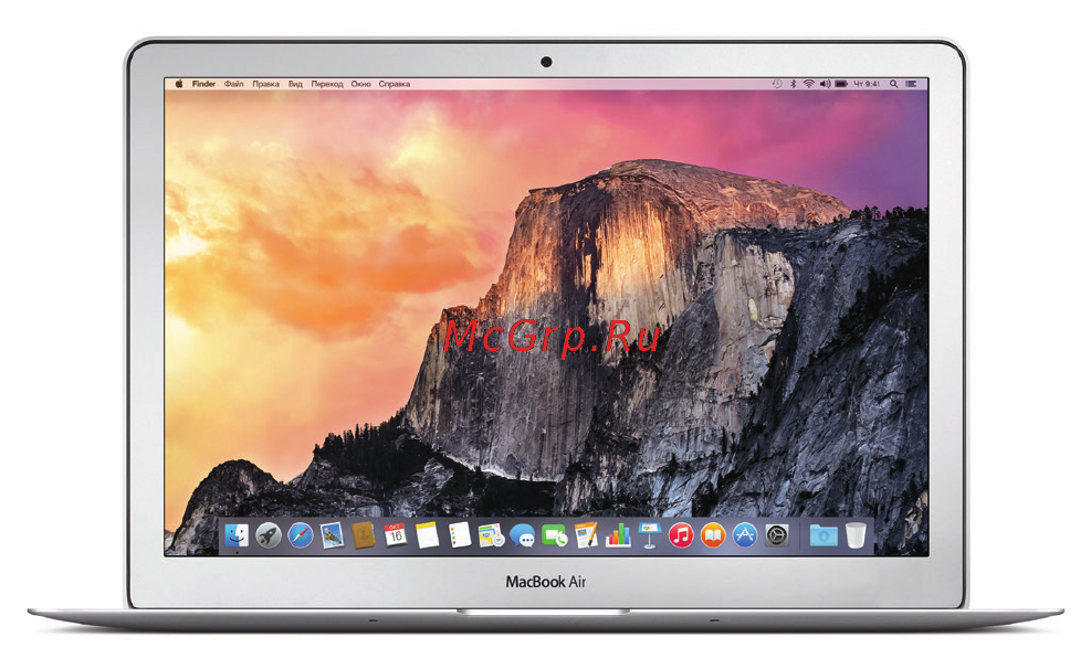 Apple macbook air, mjve2ru/a Инструкция по эксплуатации онлайн [2/6] 149955