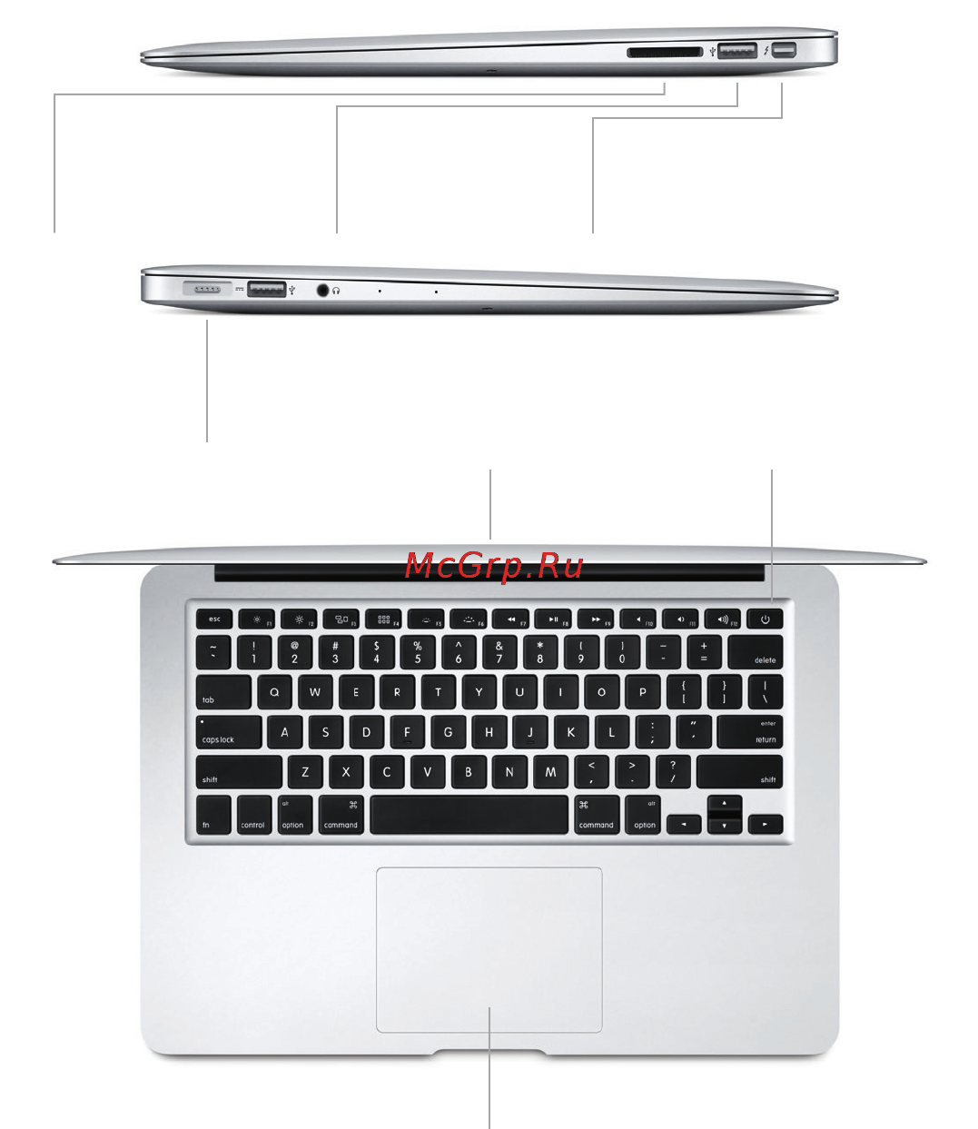 Apple macbook air, mjvg2ru/a Инструкция по эксплуатации онлайн [3/6] 149956