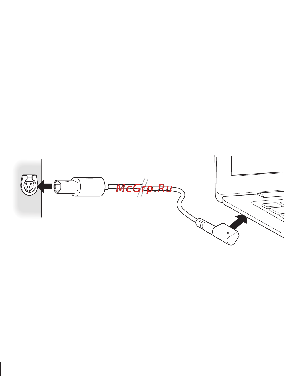 Apple Magsafe Power Adapter, 45Вт [2/10] Magsafe airline adapter