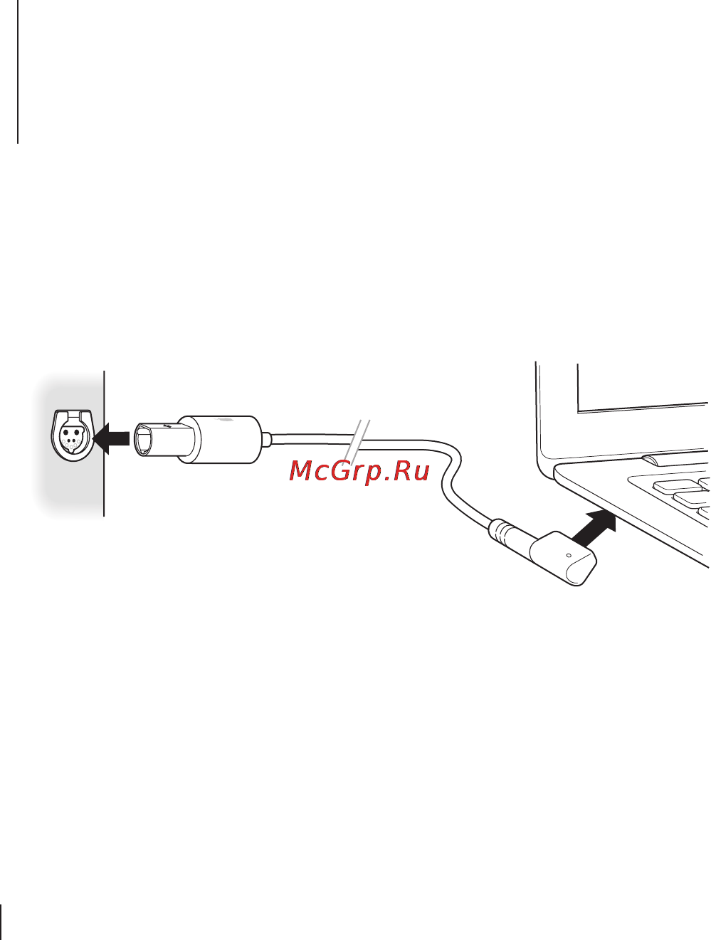 Apple Magsafe Power Adapter, 45Вт [4/10] Magsafe airline adapter