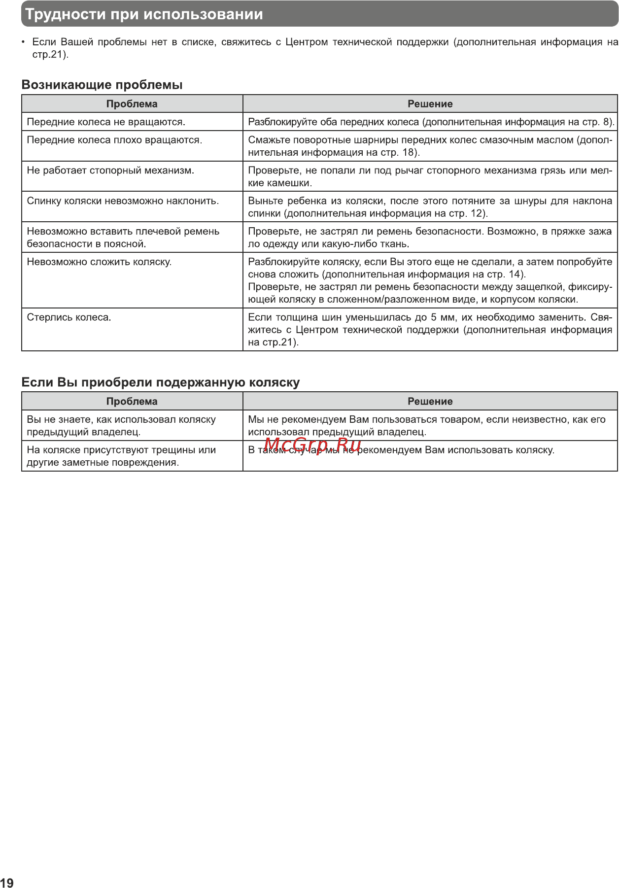 Aprica karoon magical air 2014 фиолетовый 92576 [20/24] Возникающие проблемы