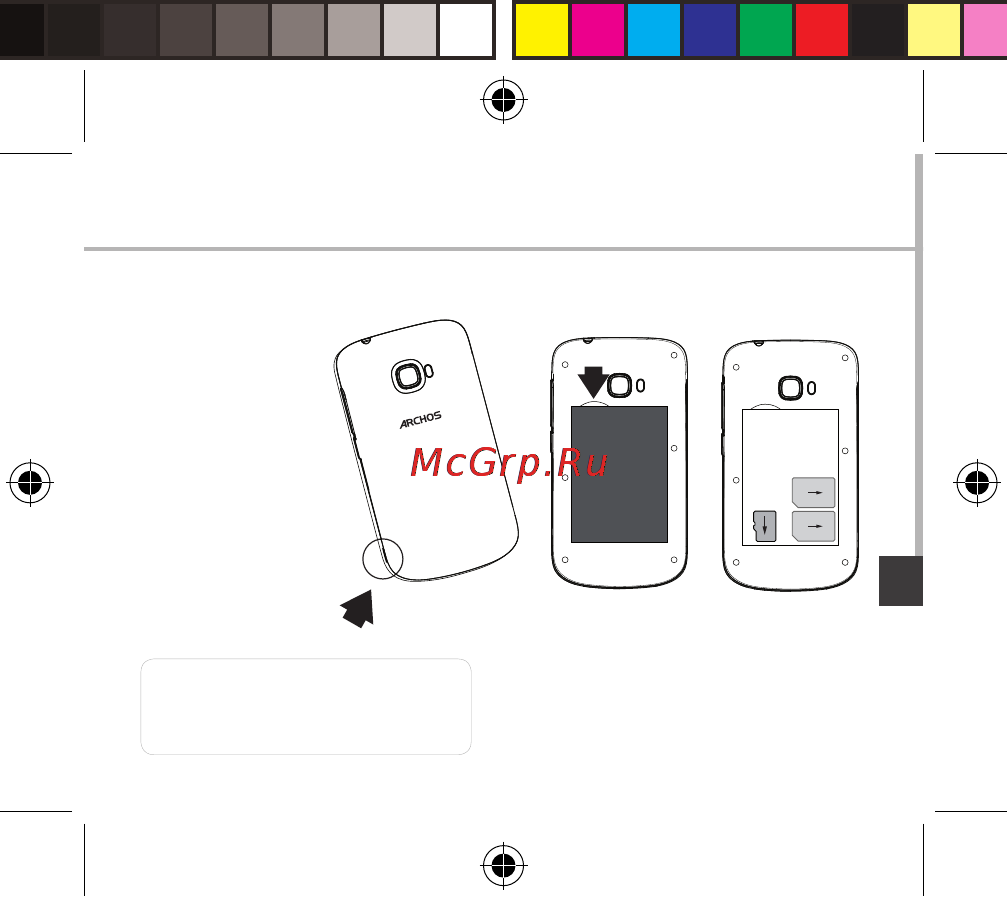 Archos 35b titanium, черный [135/181] Montaż