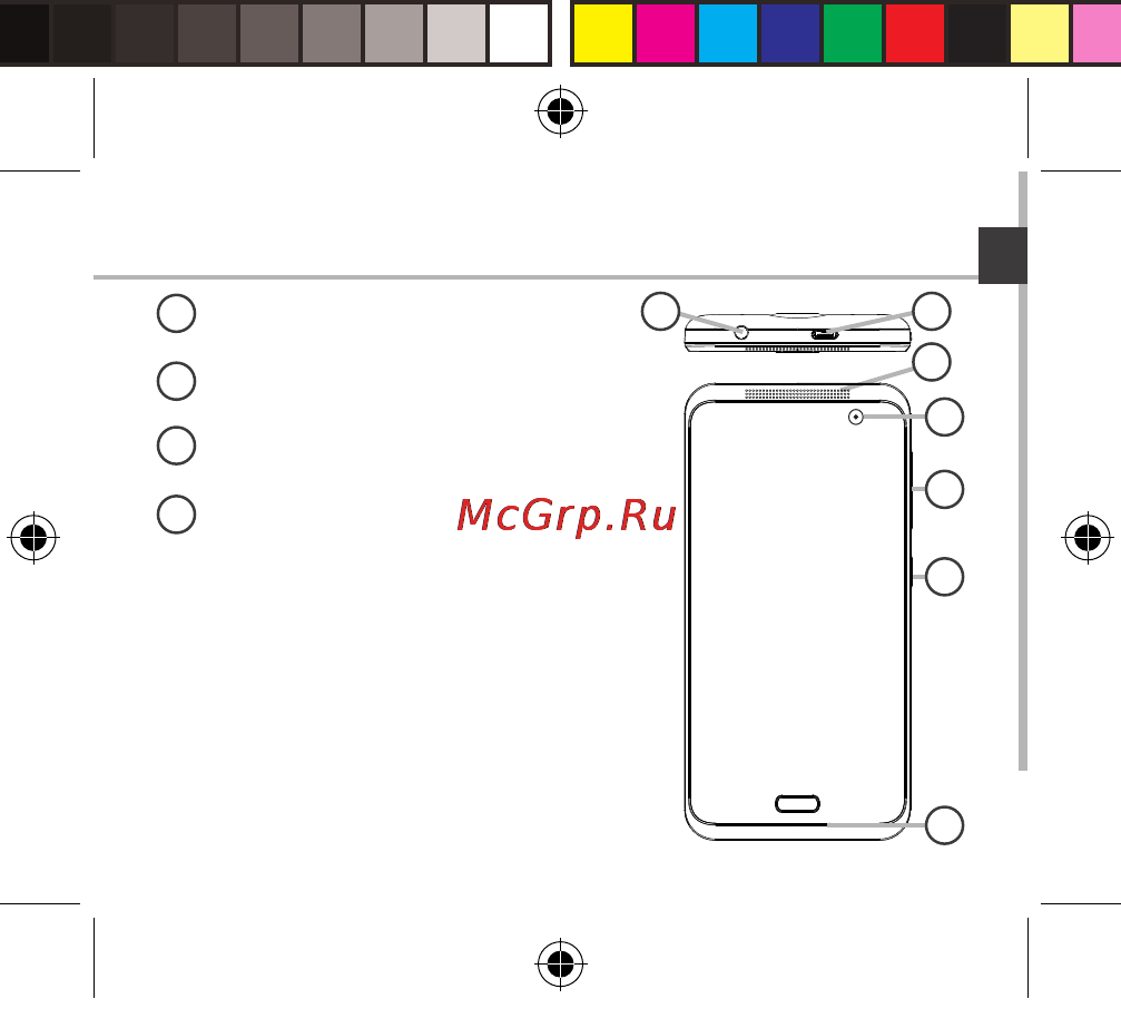 Archos 45 neon, черный [19/181] Description du téléphone