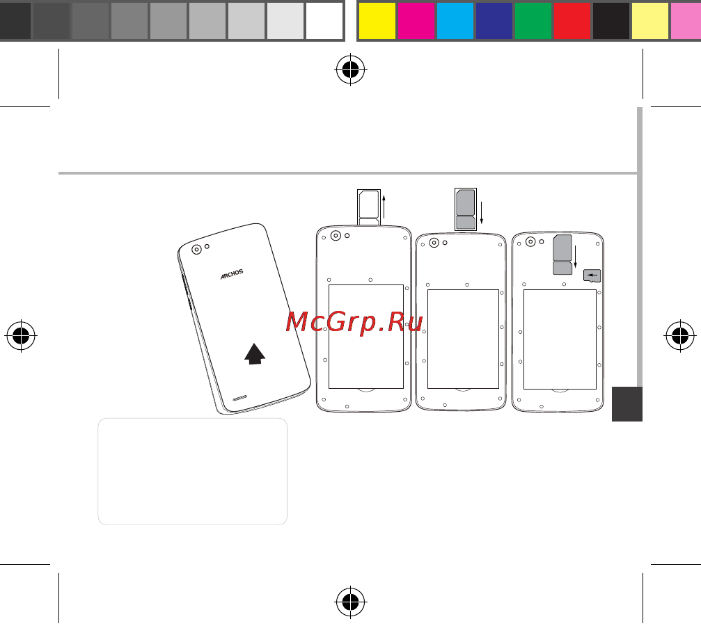 Archos 52 platinum, черный [135/181] Montaż