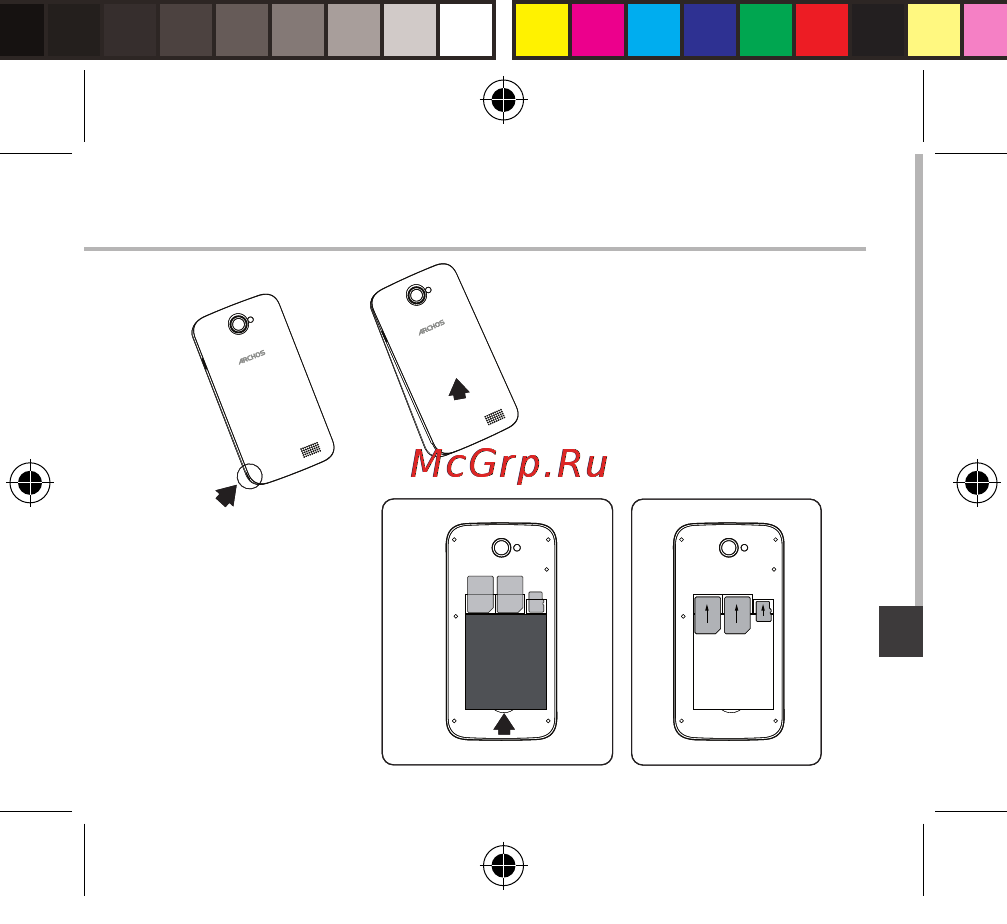 Archos 40 cesium, черный [135/180] Összeszerelés