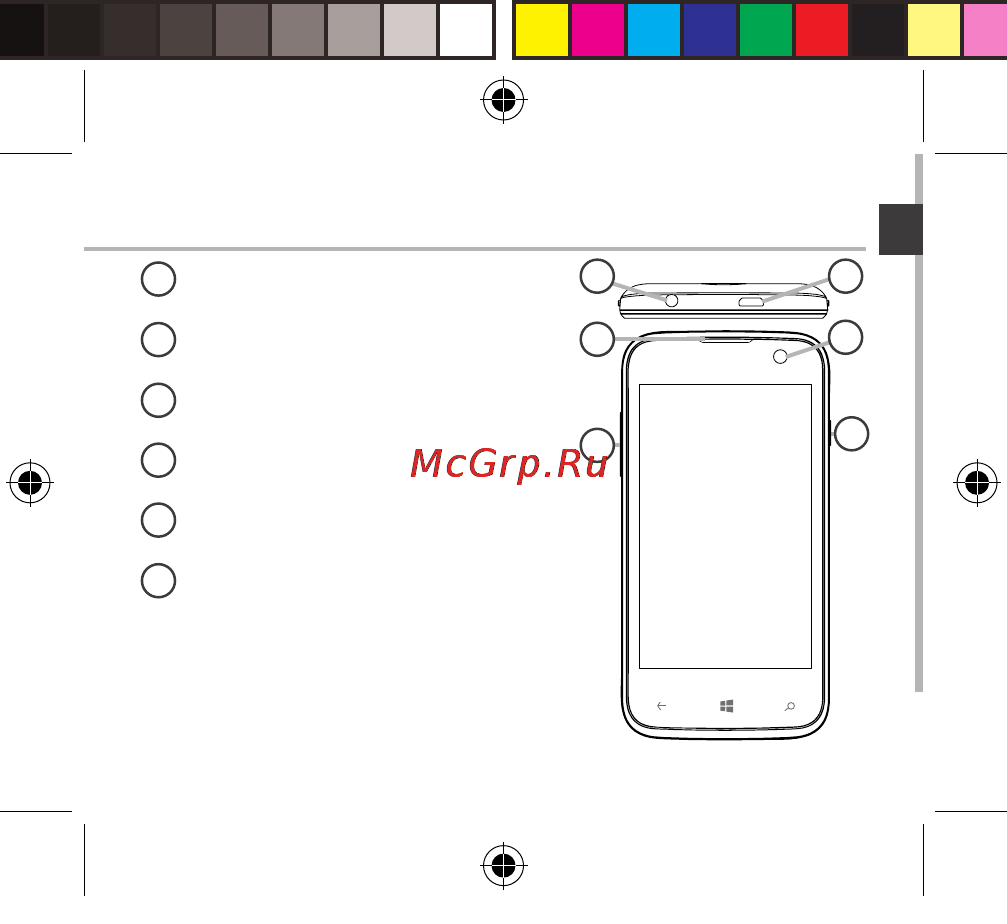 Archos 40 cesium, черный [19/180] Description du téléphone