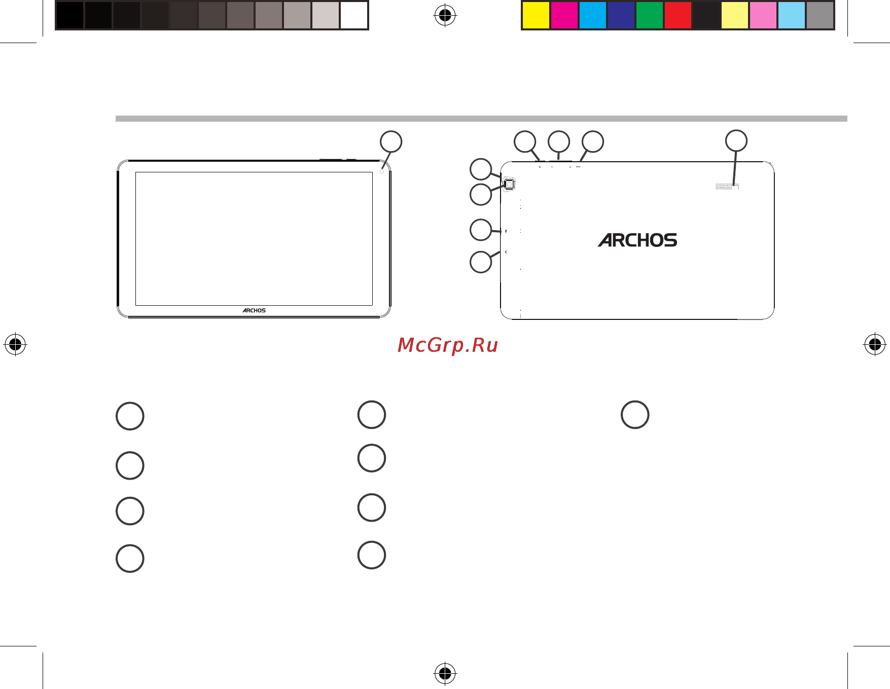 Archos 101 xenon lite 3g 16gb [116/158] Opis urządzenia
