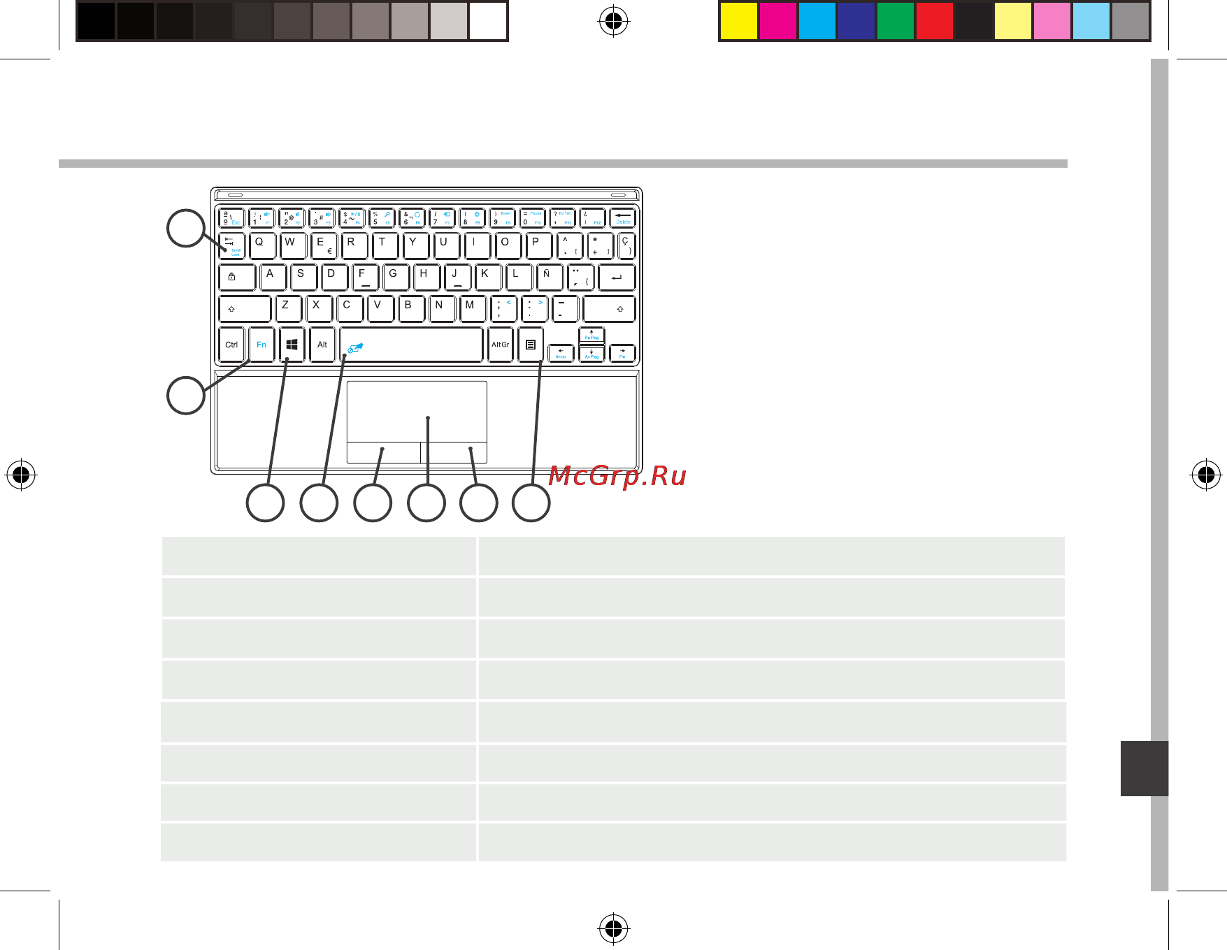Archos 90 cesium 32gb + клавиатура [167/182] A billentyűzet bemutatása