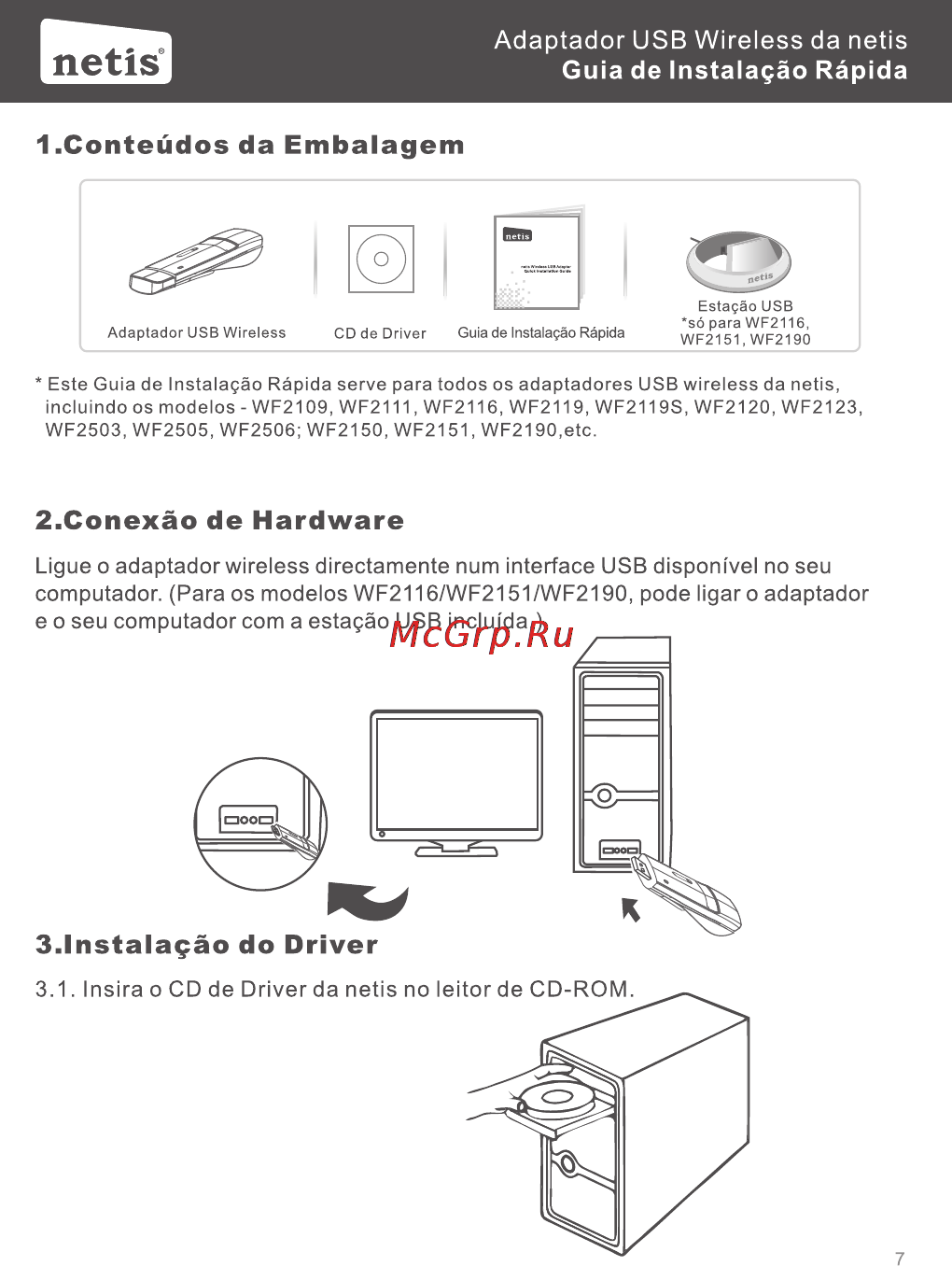 Netis WF2123 [11/32] Adaptador usb wireless da netis