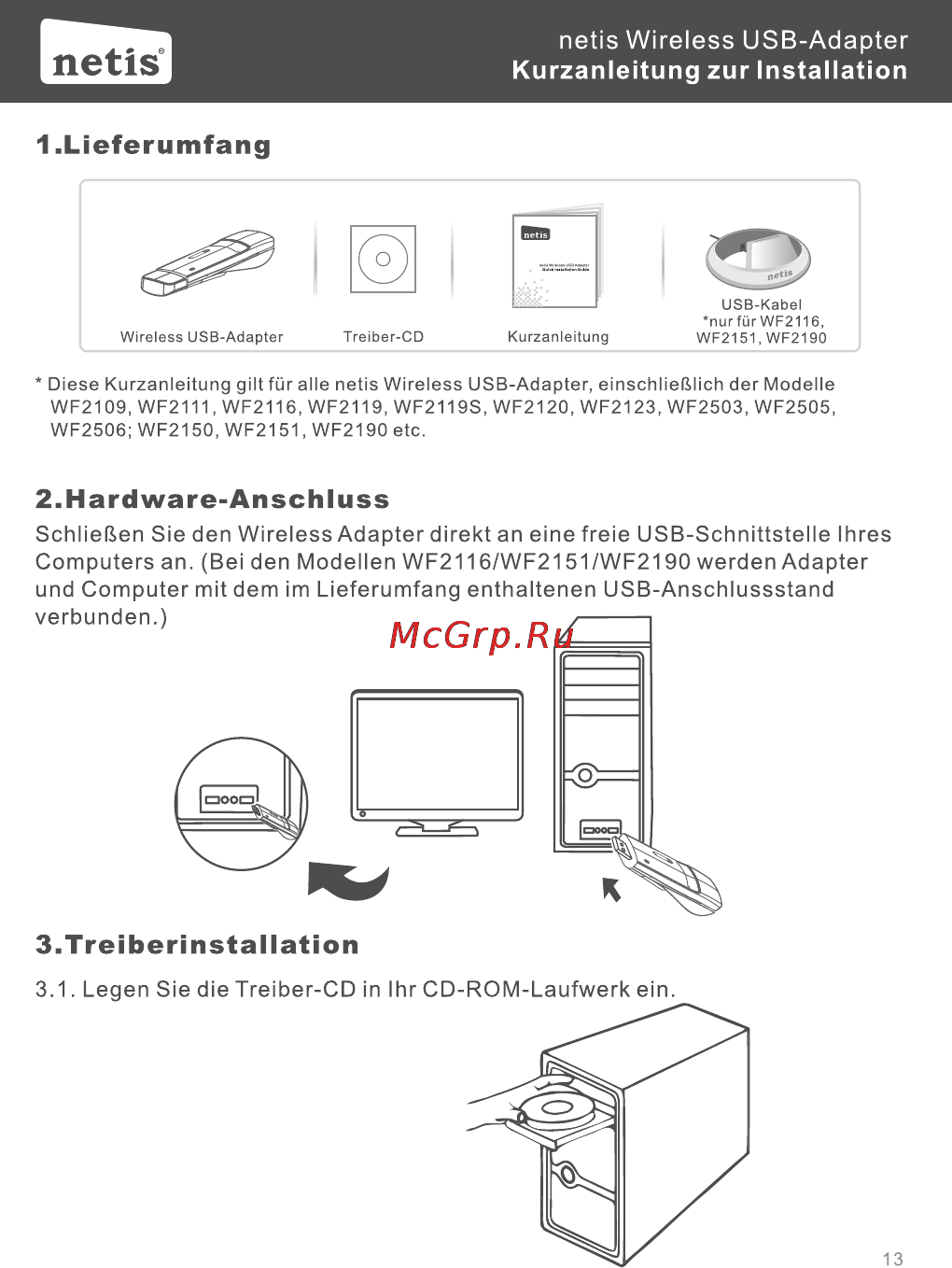 Netis WF2123 [17/32] Netis wireless usb adapter