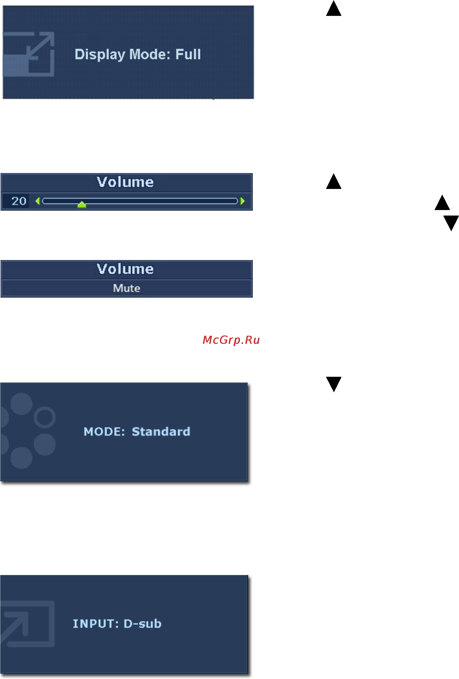Benq gw2455h [25/47] Hot key mode