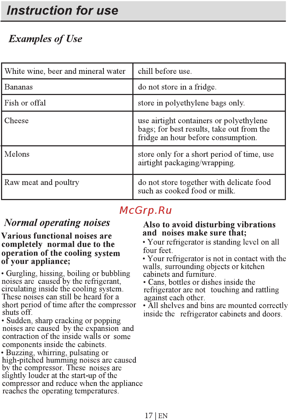 Beko CN 327120 S [41/84] Instruction for use