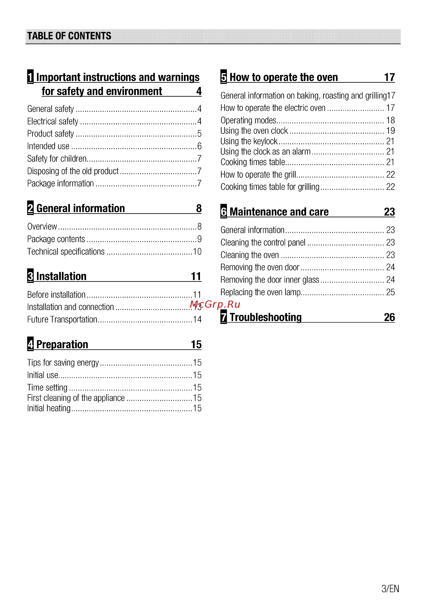 Beko BIM24301WCS [3/60] H important instructions and warnings