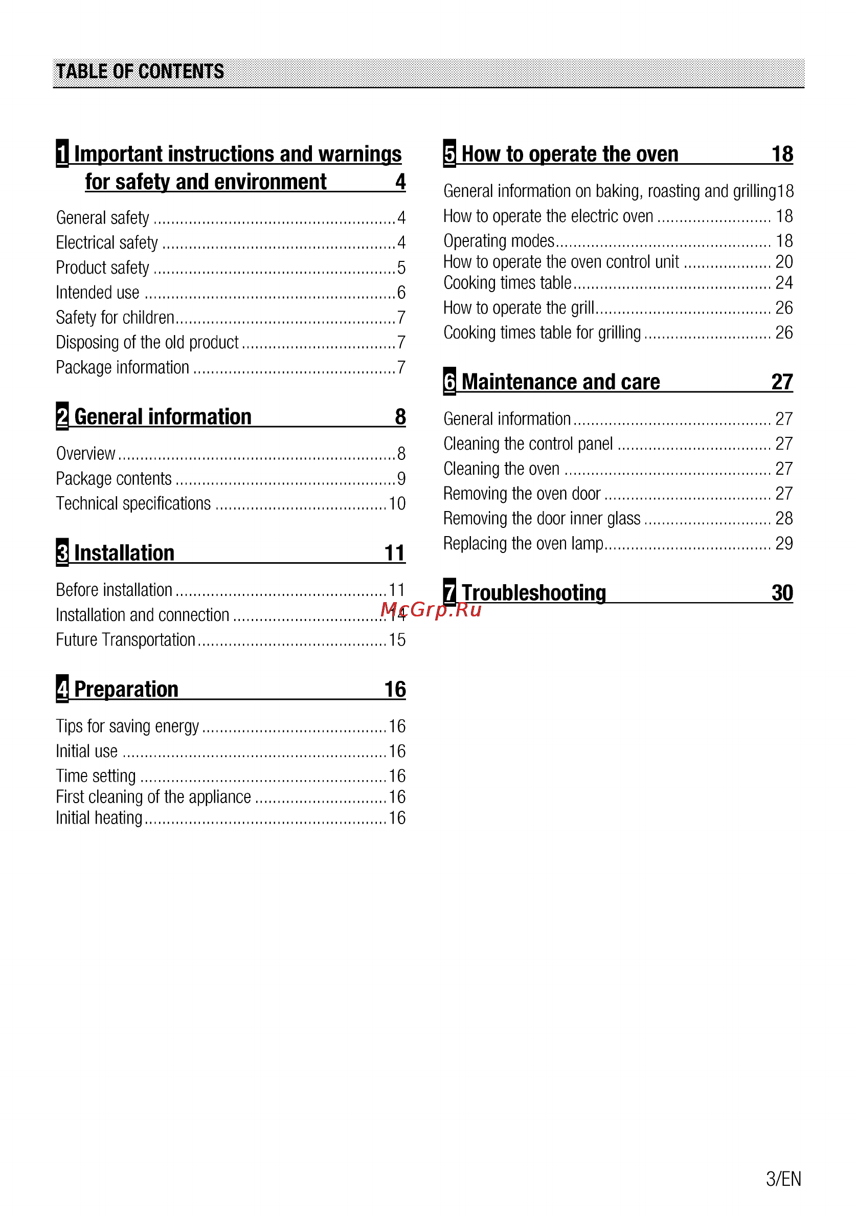 Beko BIM 25401 XM [3/64] Important instructions and warnings