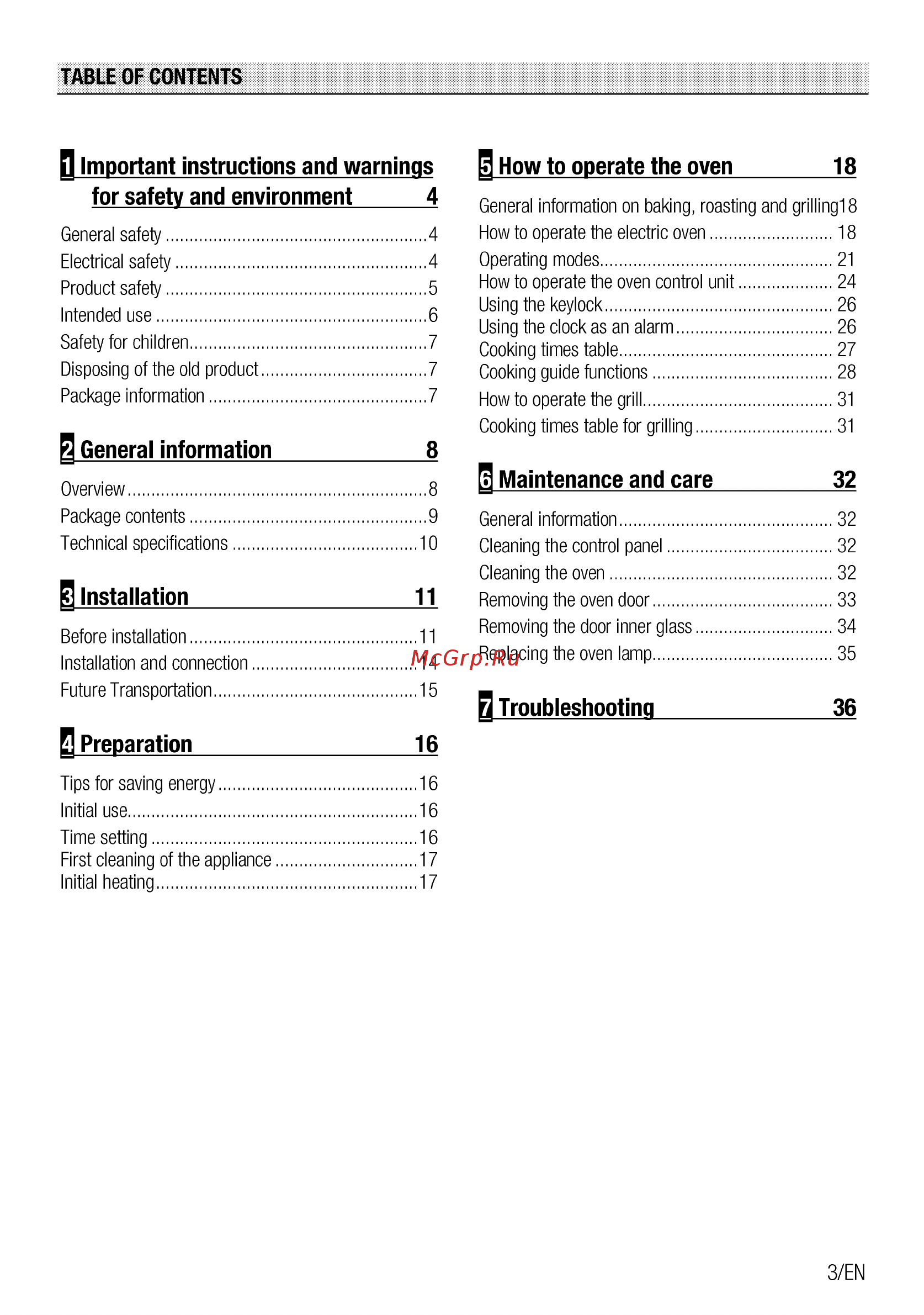 Beko BIS 25500 XMS [3/80] B important instructions and warnings