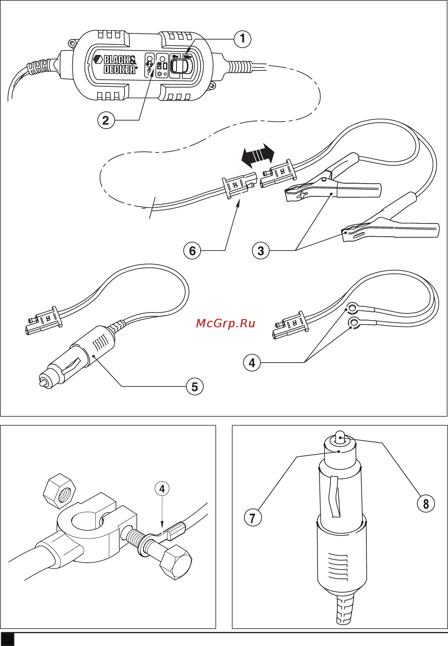 Black & Decker bdv090-qs Инструкция по эксплуатации онлайн [2/12] 150520