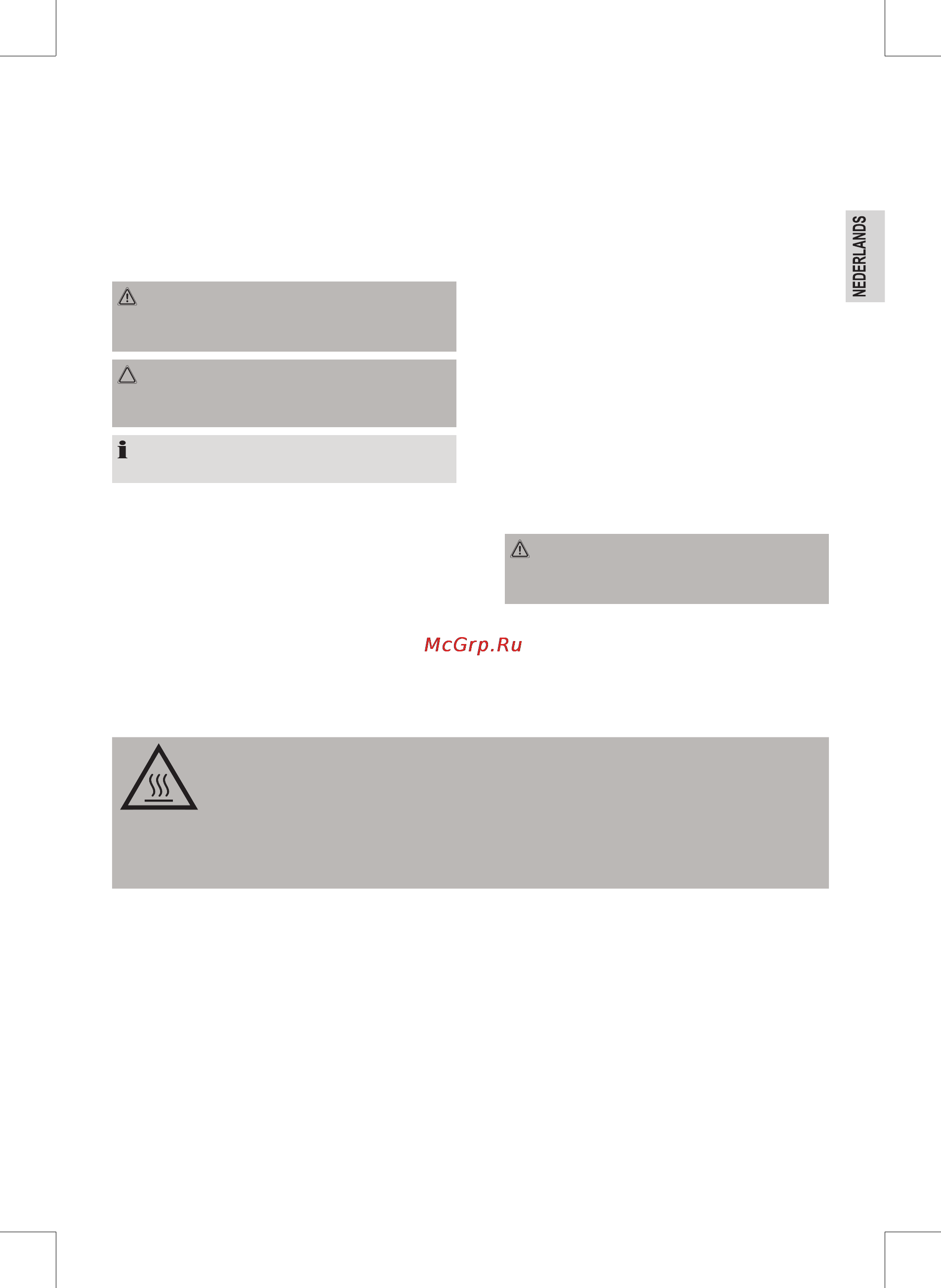 Bomann dkp 5028 cb [7/48] Speciale veiligheidsinstructies voor dit apparaat