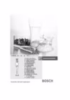 Bosch msm 64155 Инструкция по эксплуатации