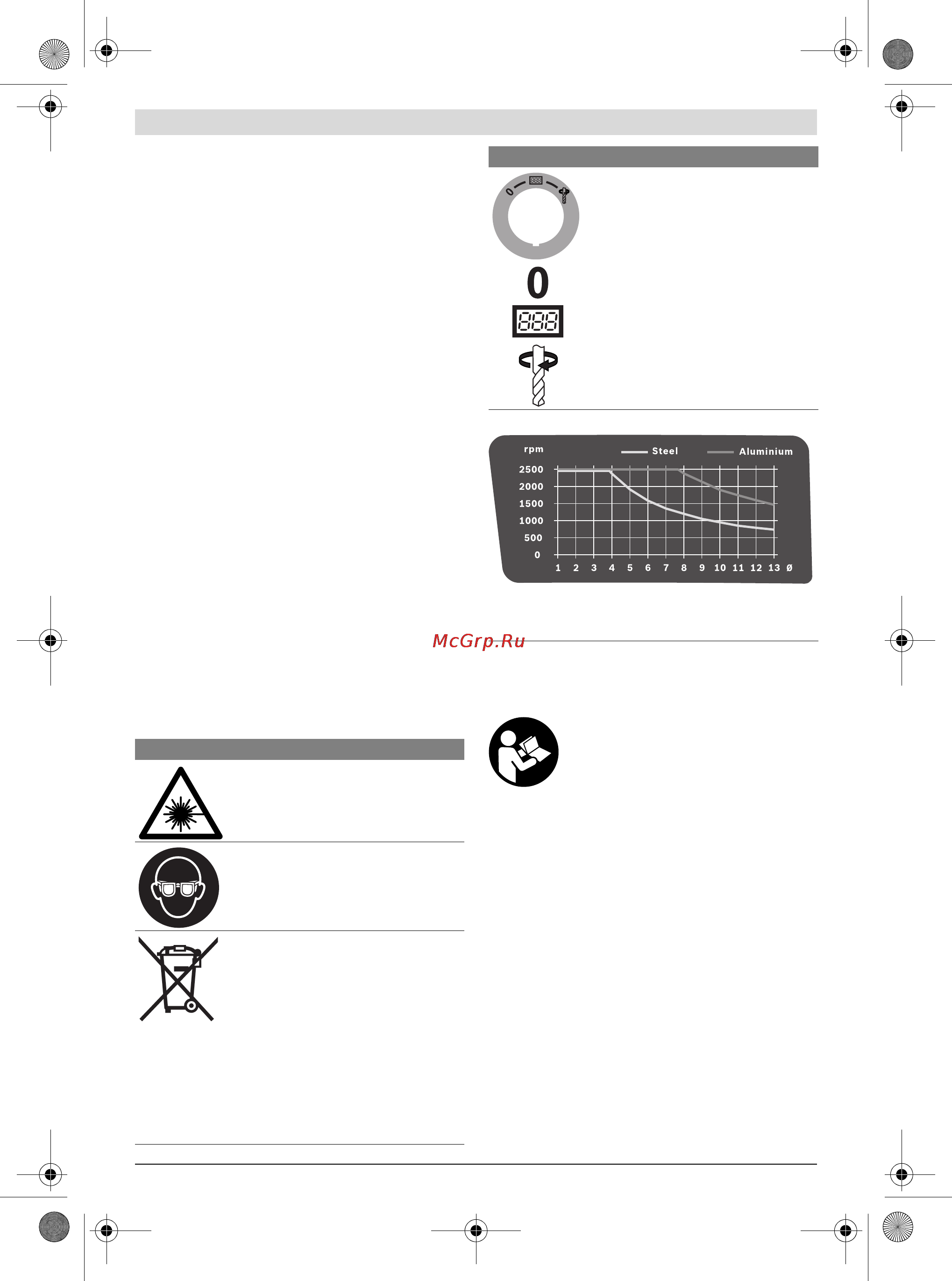Bosch pbd 40 [26/227] Description et performances du pro duit