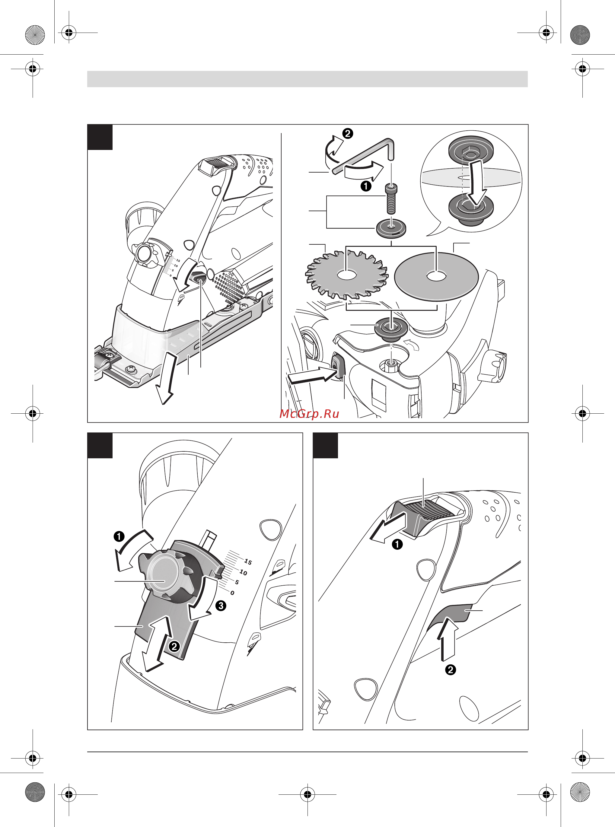 Bosch PKS 16 Multi 06033B3020 Инструкция по эксплуатации онлайн [4/148] 307608