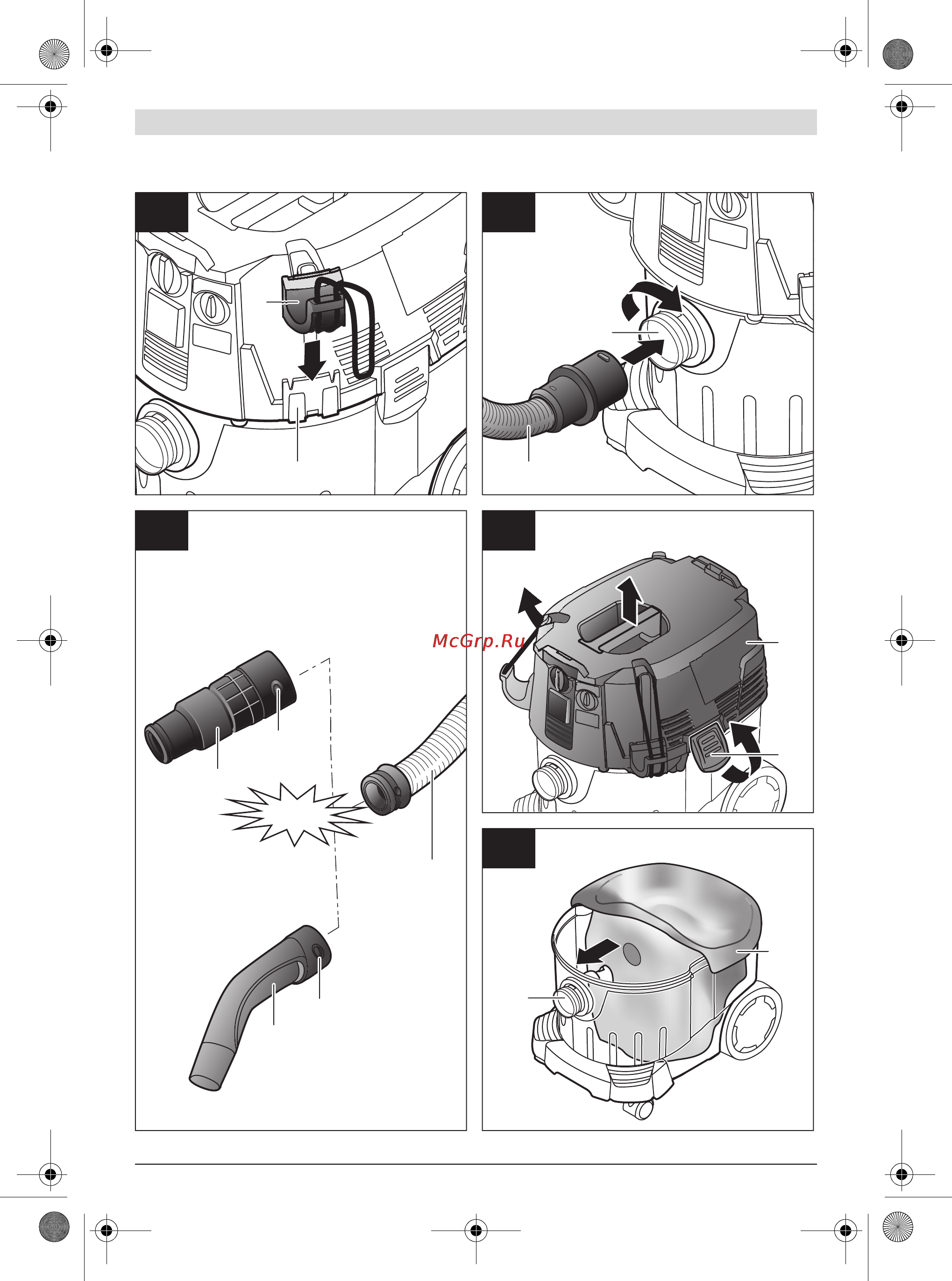 Bosch GAS 35 L AFC 0.601.9C3.200 Инструкция по эксплуатации онлайн [5/212] 836970