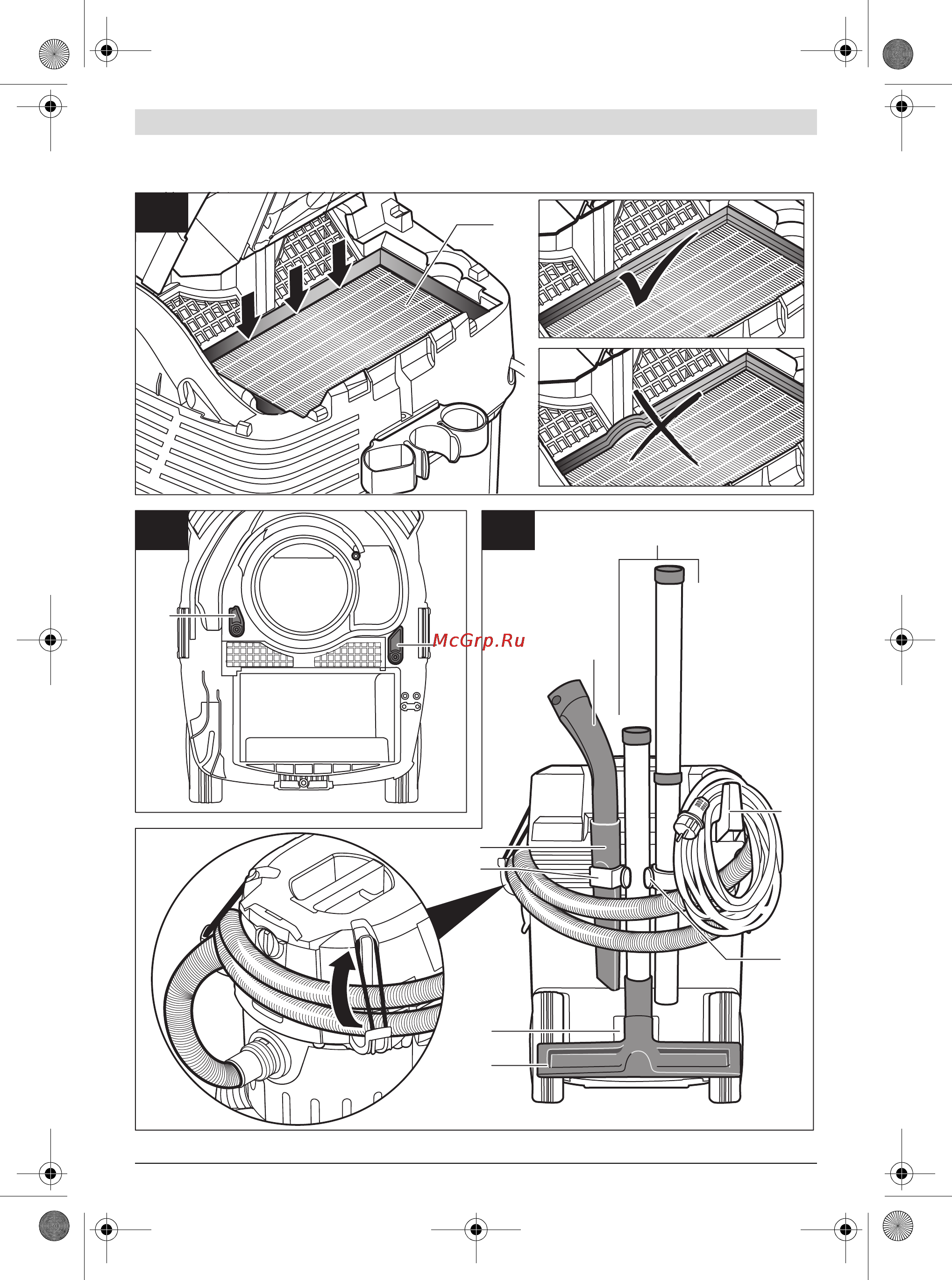 Bosch GAS 35 L AFC 0.601.9C3.200 Инструкция по эксплуатации онлайн [7/212] 836970