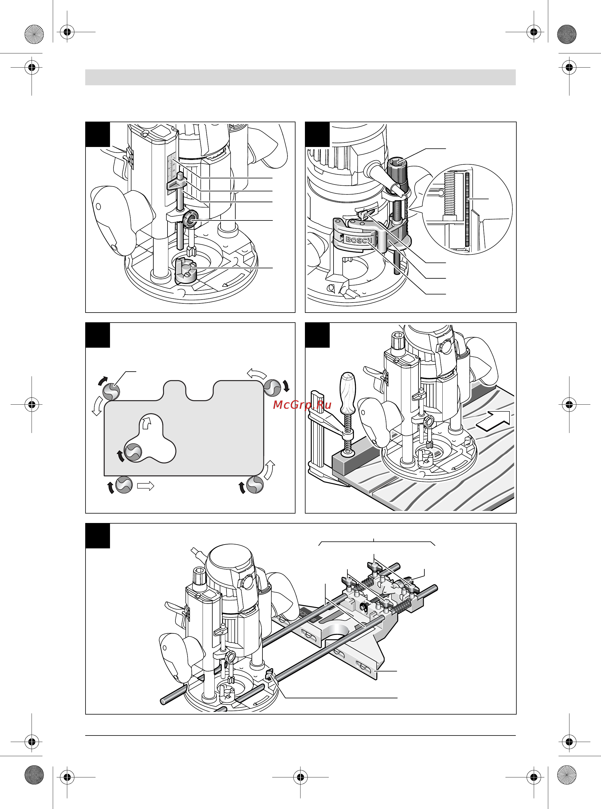 Bosch gof 1600 ce Инструкция по эксплуатации онлайн [7/272] 150846