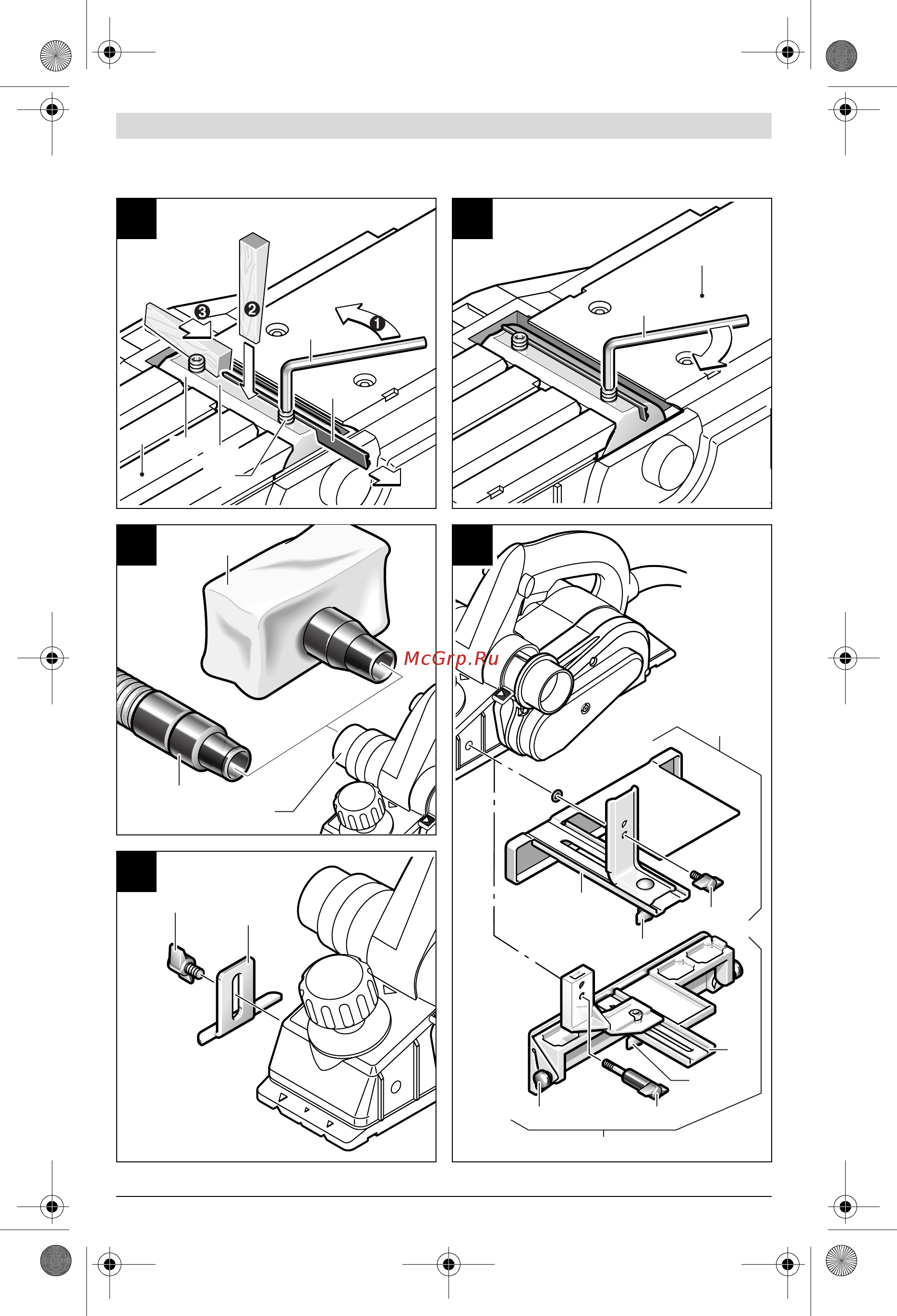 Bosch gho 26-82 Инструкция по эксплуатации онлайн [4/142] 150847