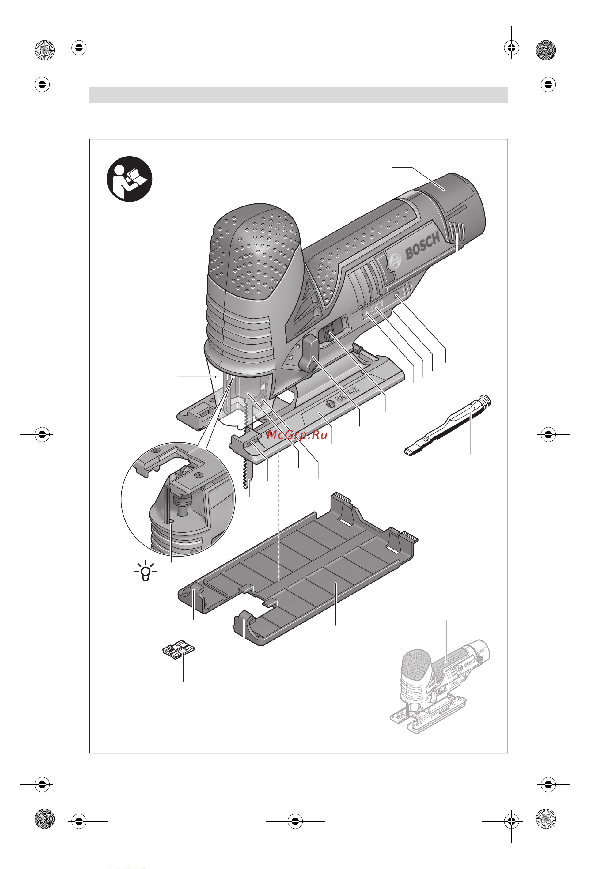 Bosch GST 10,8 V-Li (06015A1001) [3/217] Gst 10 8 v li