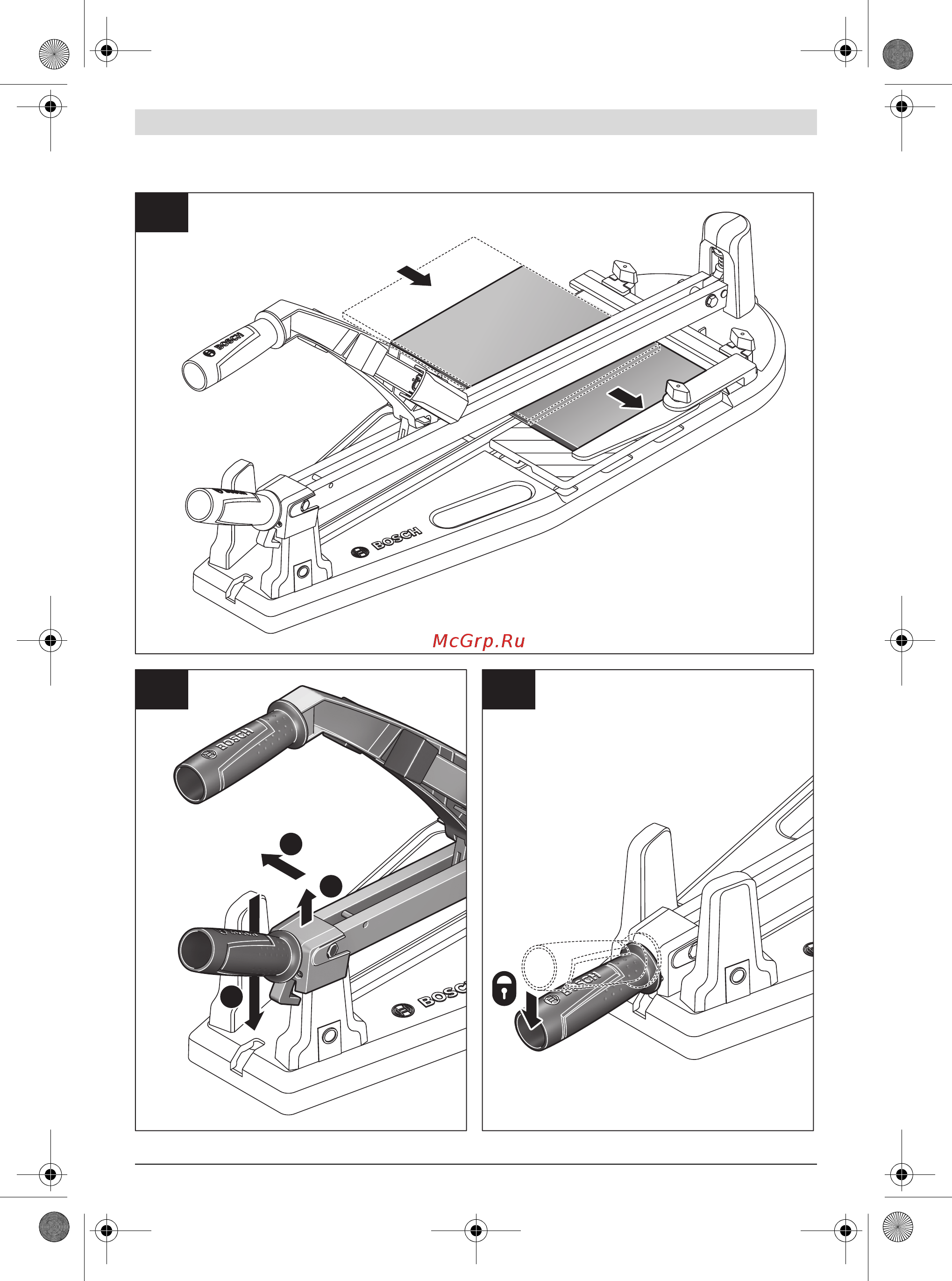 Bosch PTC 470 (0603B04300) Инструкция по эксплуатации онлайн [6/65] 509041