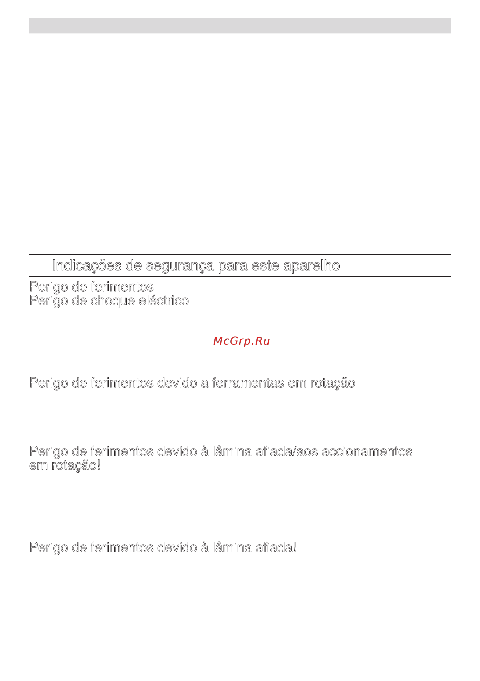 Bosch mcm 3401m [102/194] Explicação dos símbolos no aparelho e nos acessórios