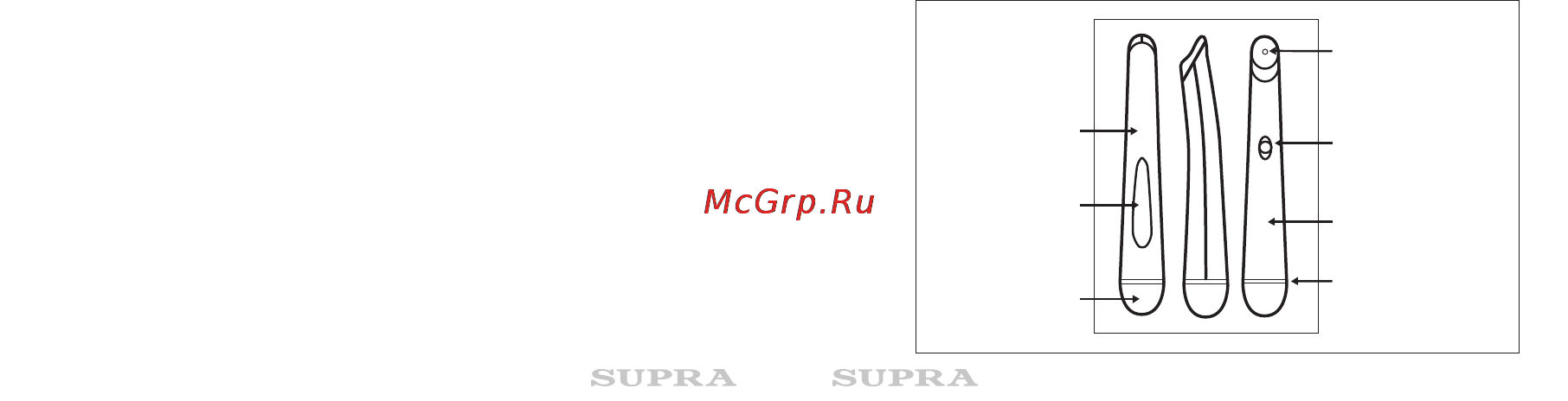 Supra mfs-101 [3/6] Руководство по эксплуатации 1